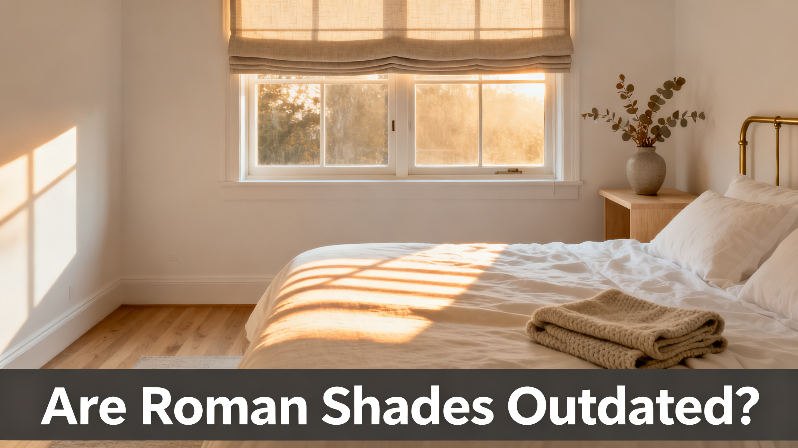 Are Roman Shades Outdated?