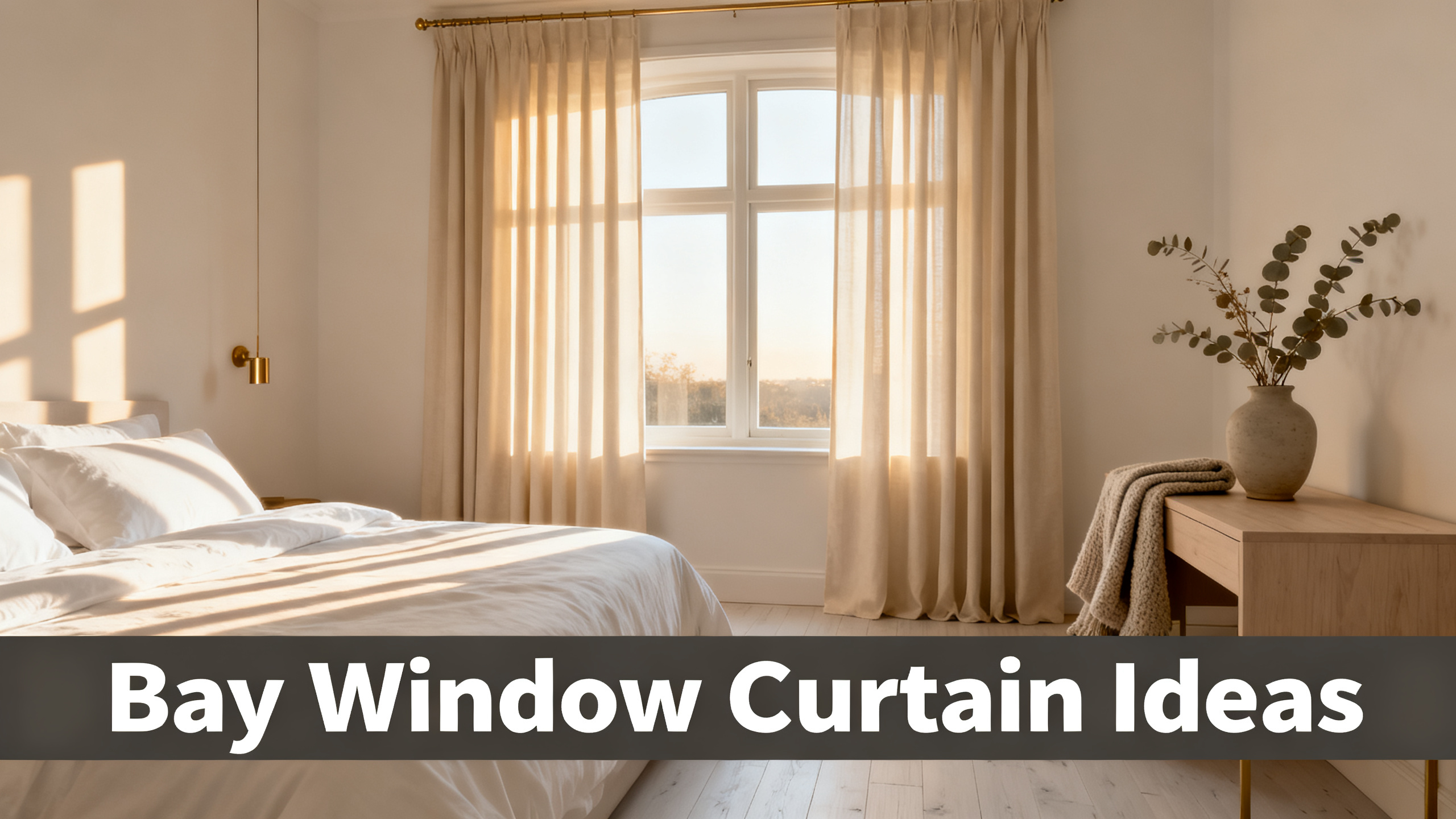 Bay Window Curtain Ideas