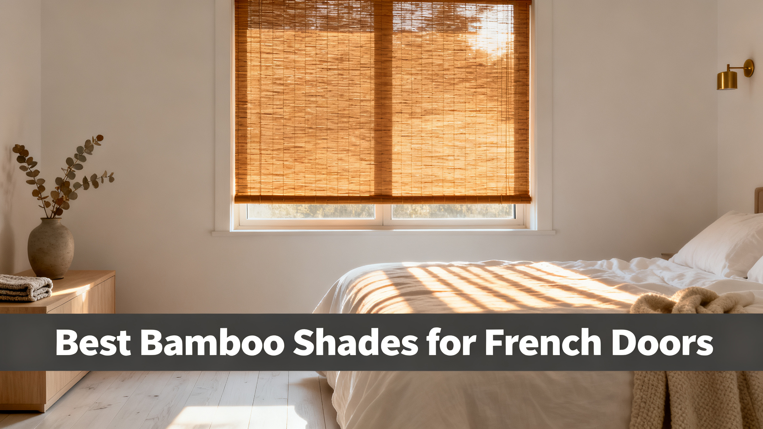 Best Bamboo Shades for French Doors