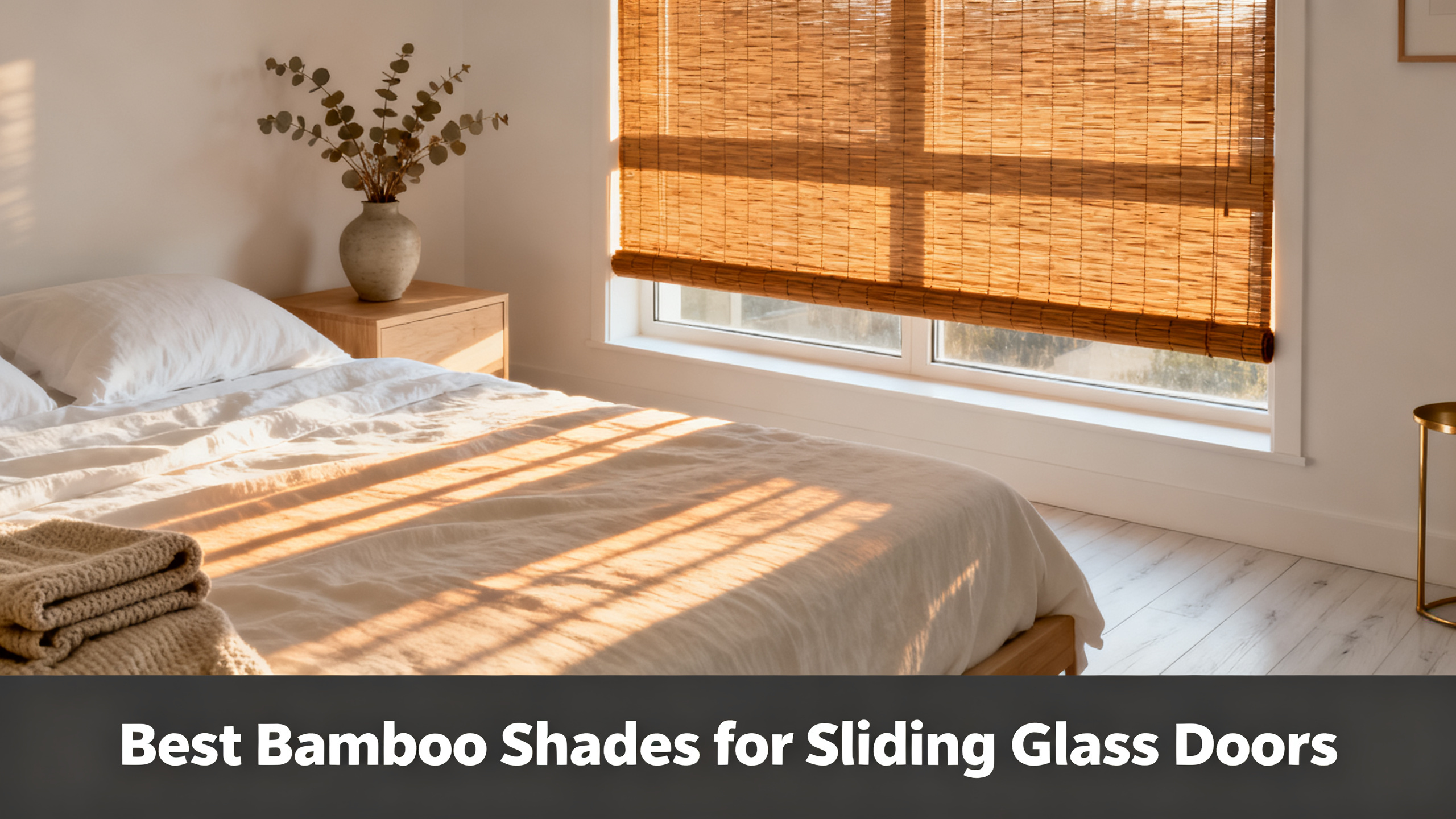 Best Bamboo Shades for Sliding Glass Doors