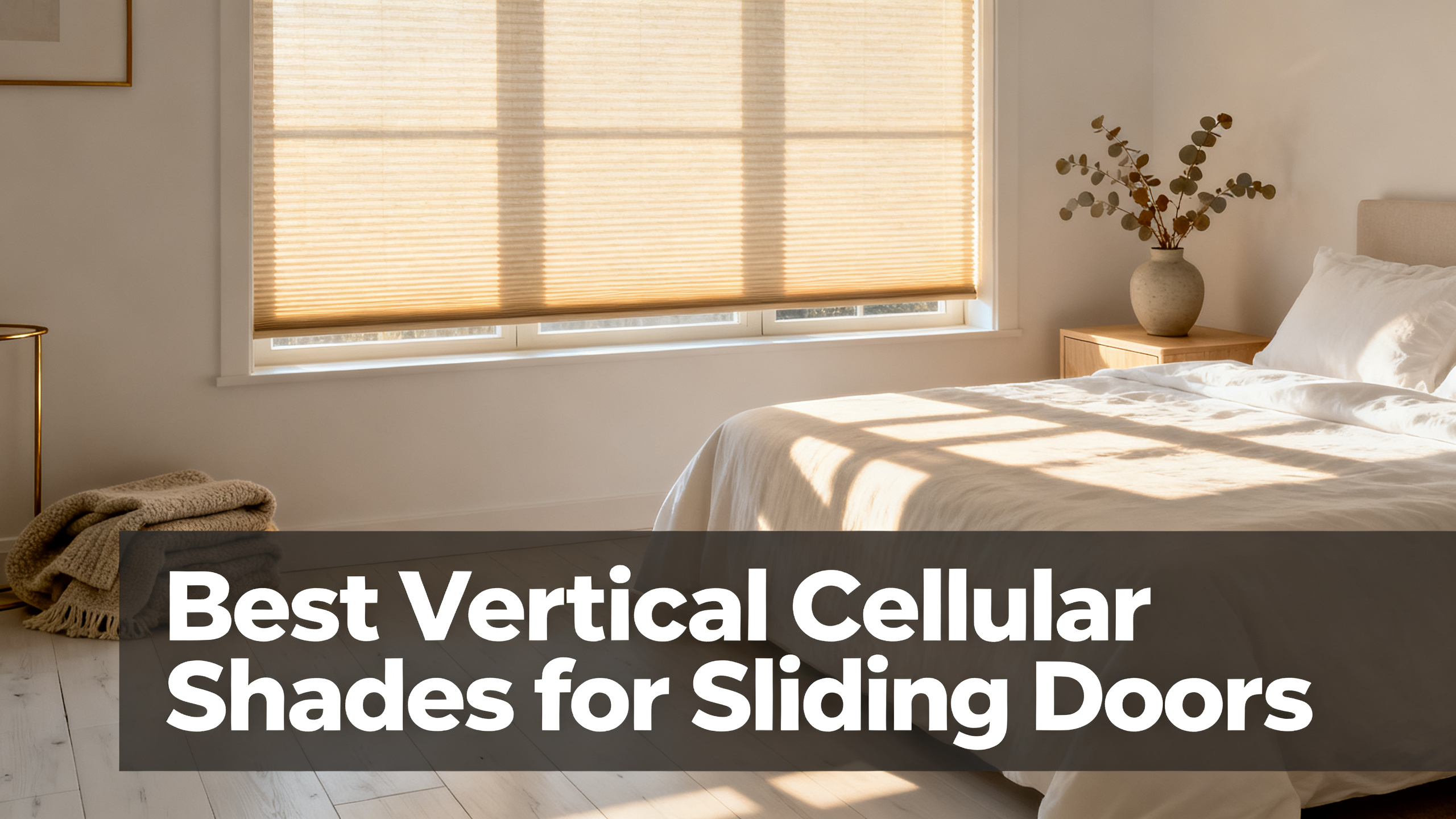 Best Vertical Cellular Shades for Sliding Doors