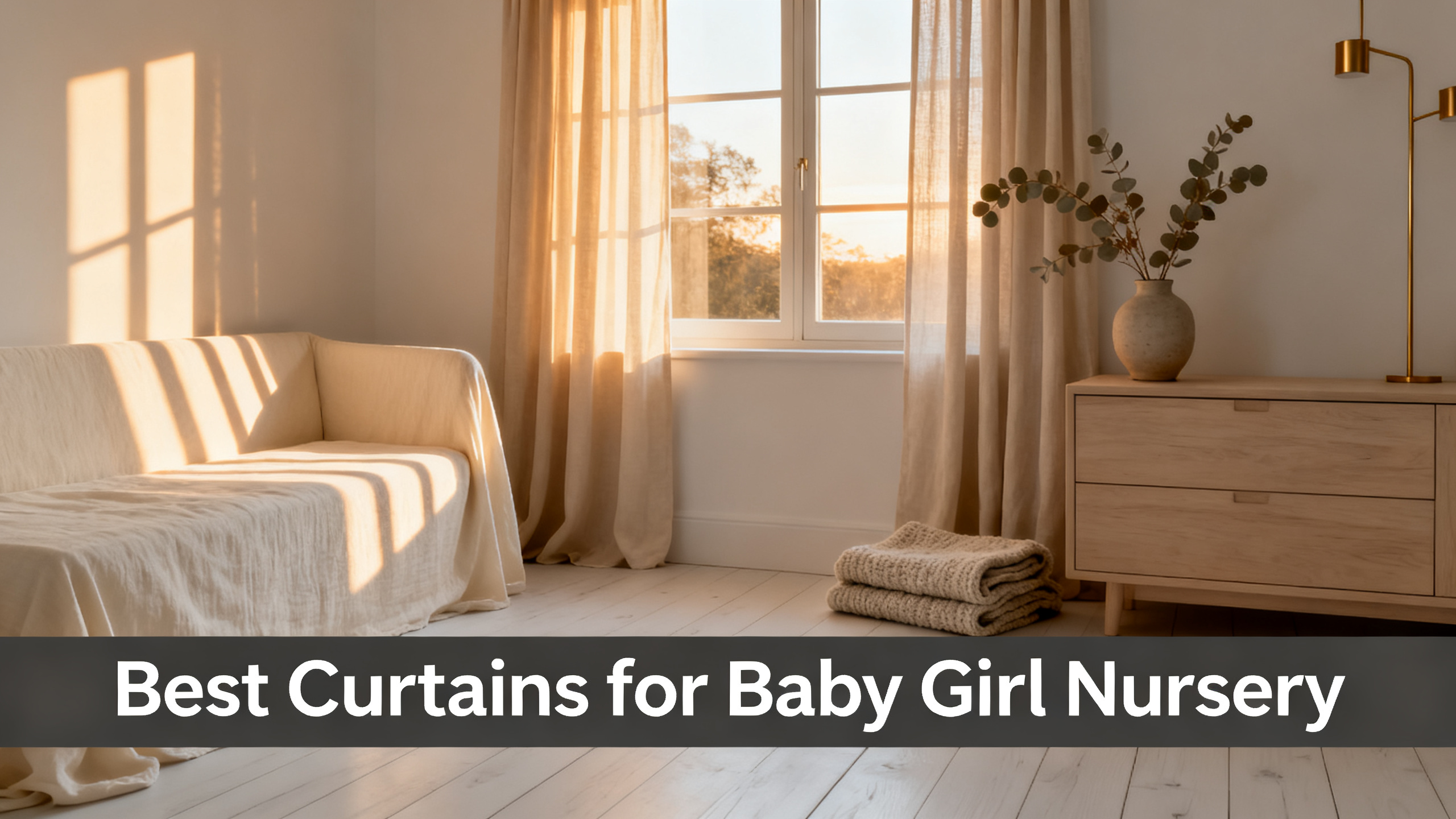Best Curtains for Baby Girl Nursery