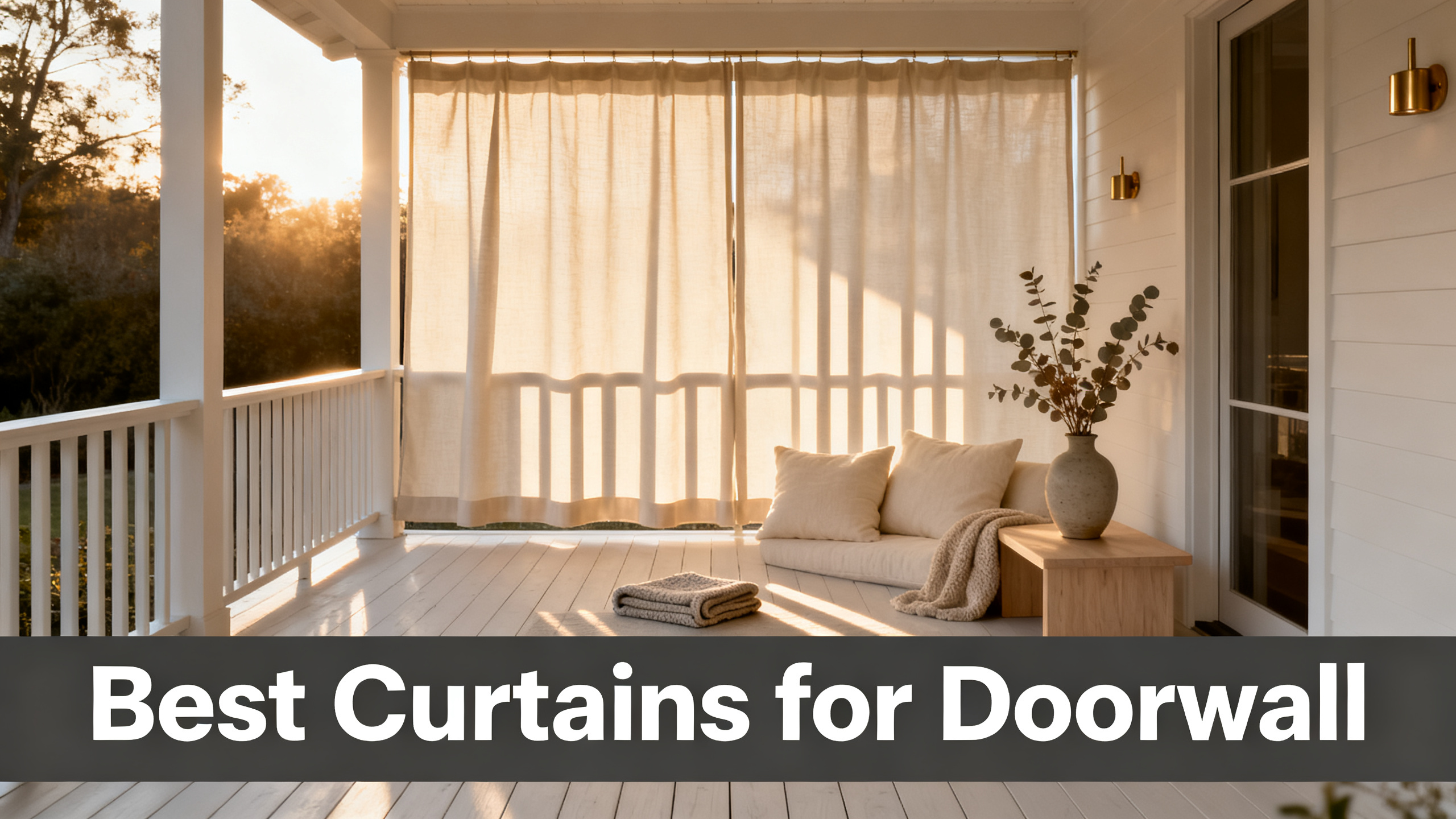 Best Curtains for Doorwall
