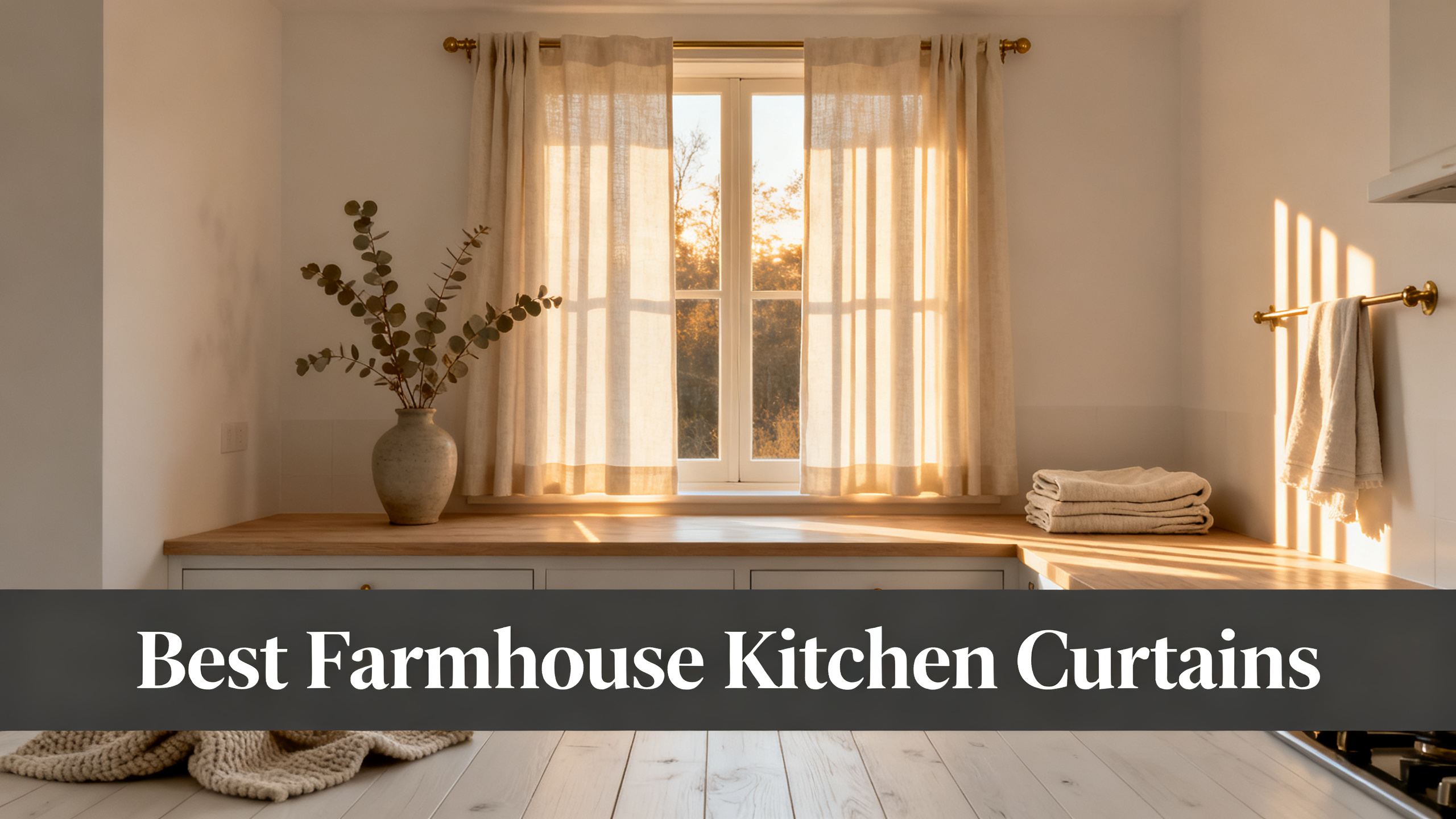 Best Farmhouse Kitchen Curtains