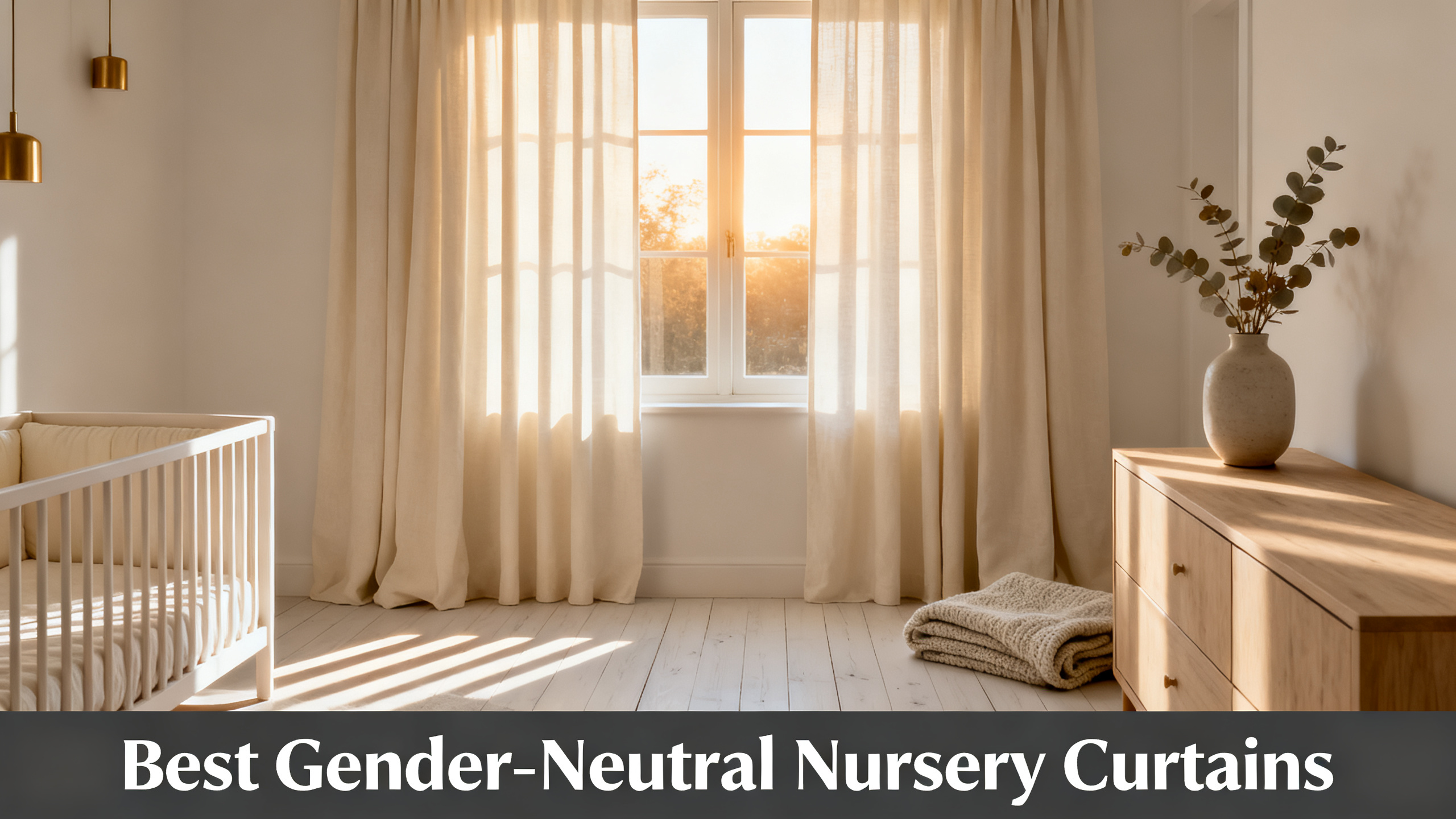 Best Gender-Neutral Nursery Curtains