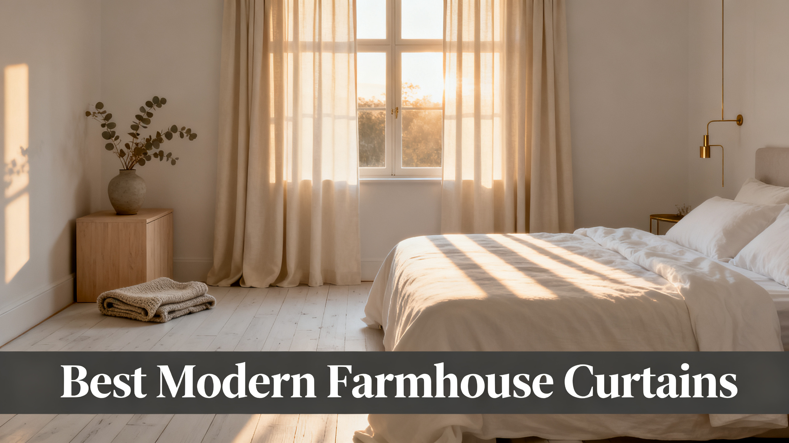 Best Modern Farmhouse Curtains