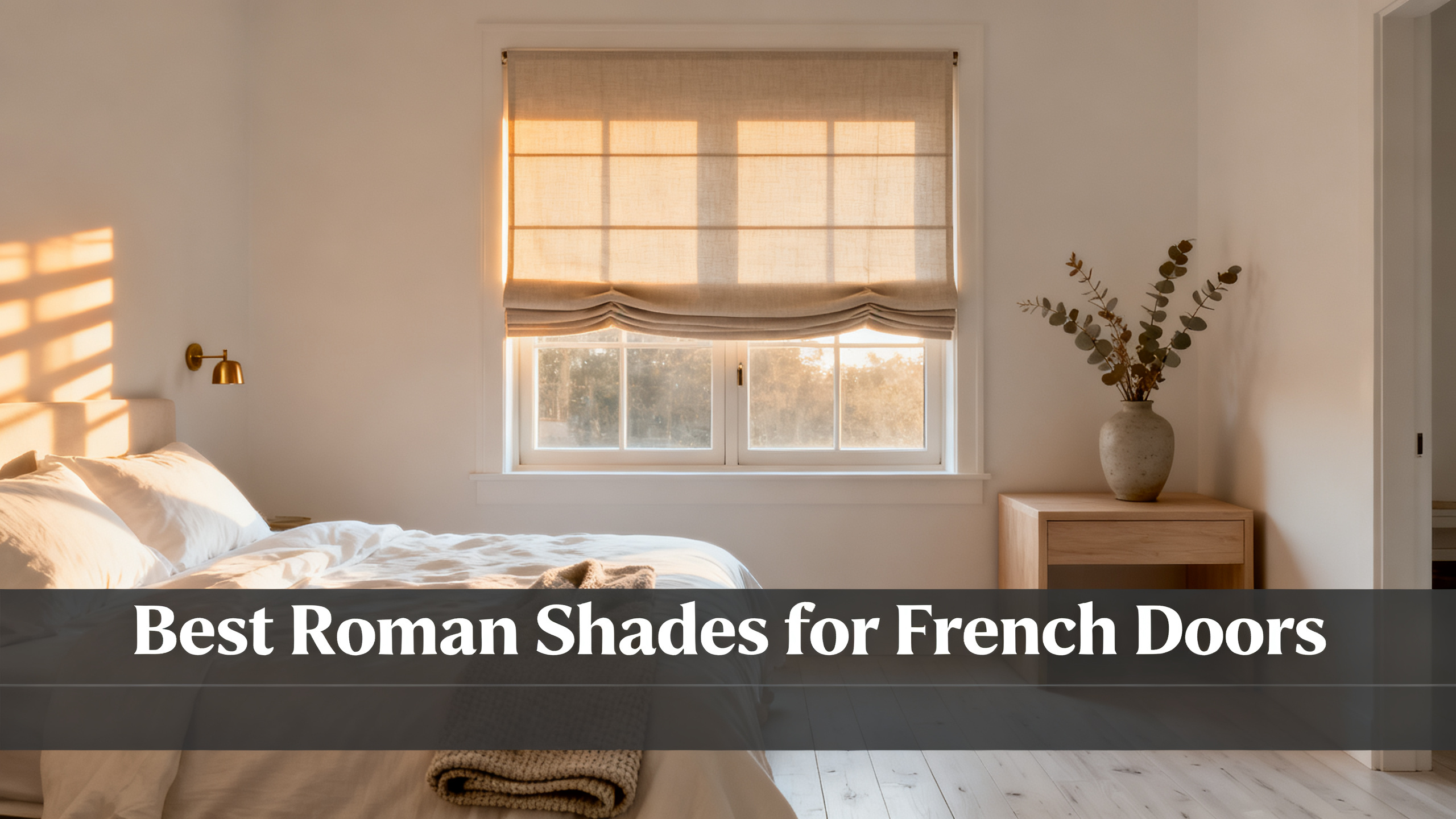 Best Roman Shades for French Doors