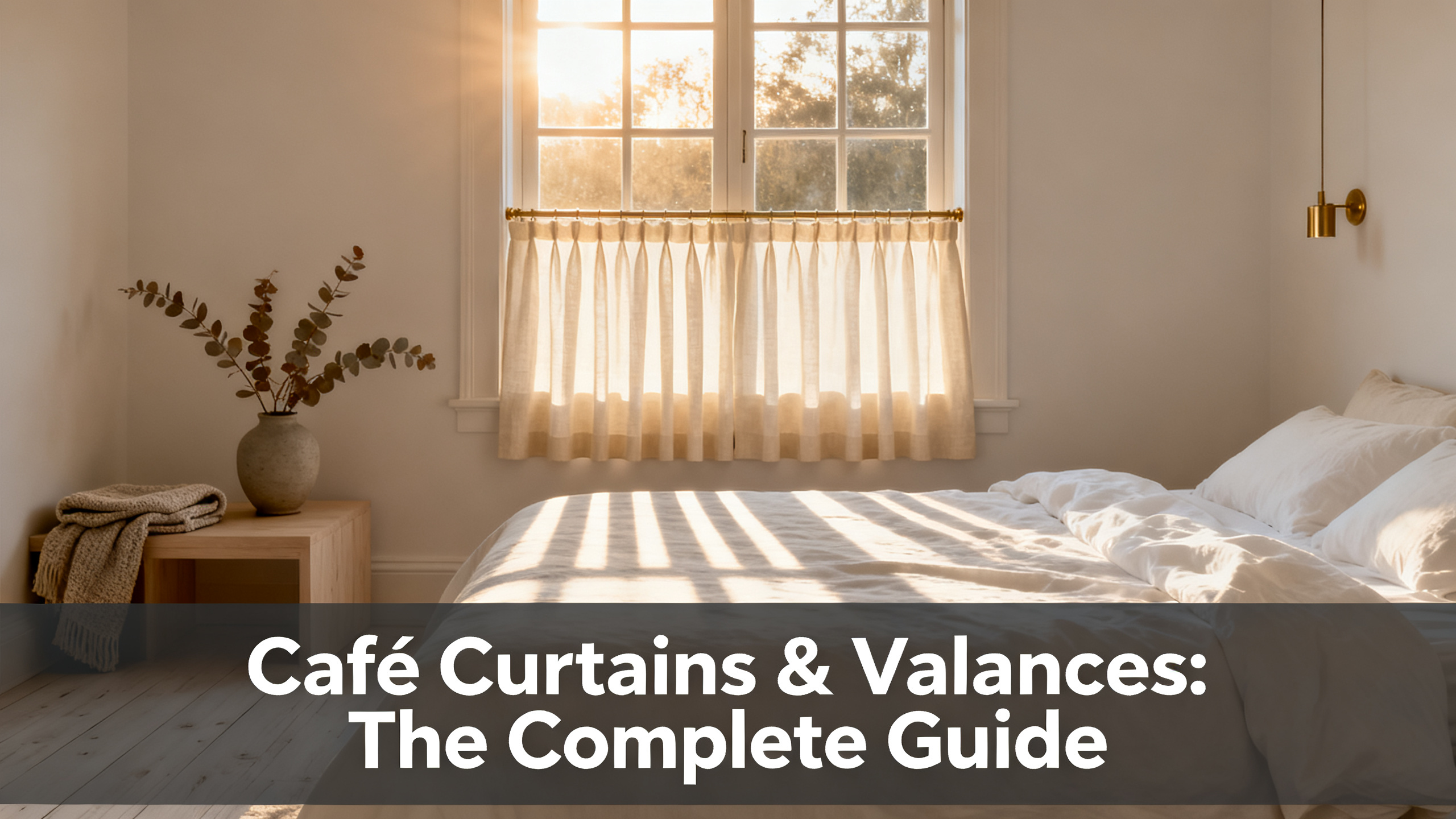 Café Curtains & Valances: The Complete Guide