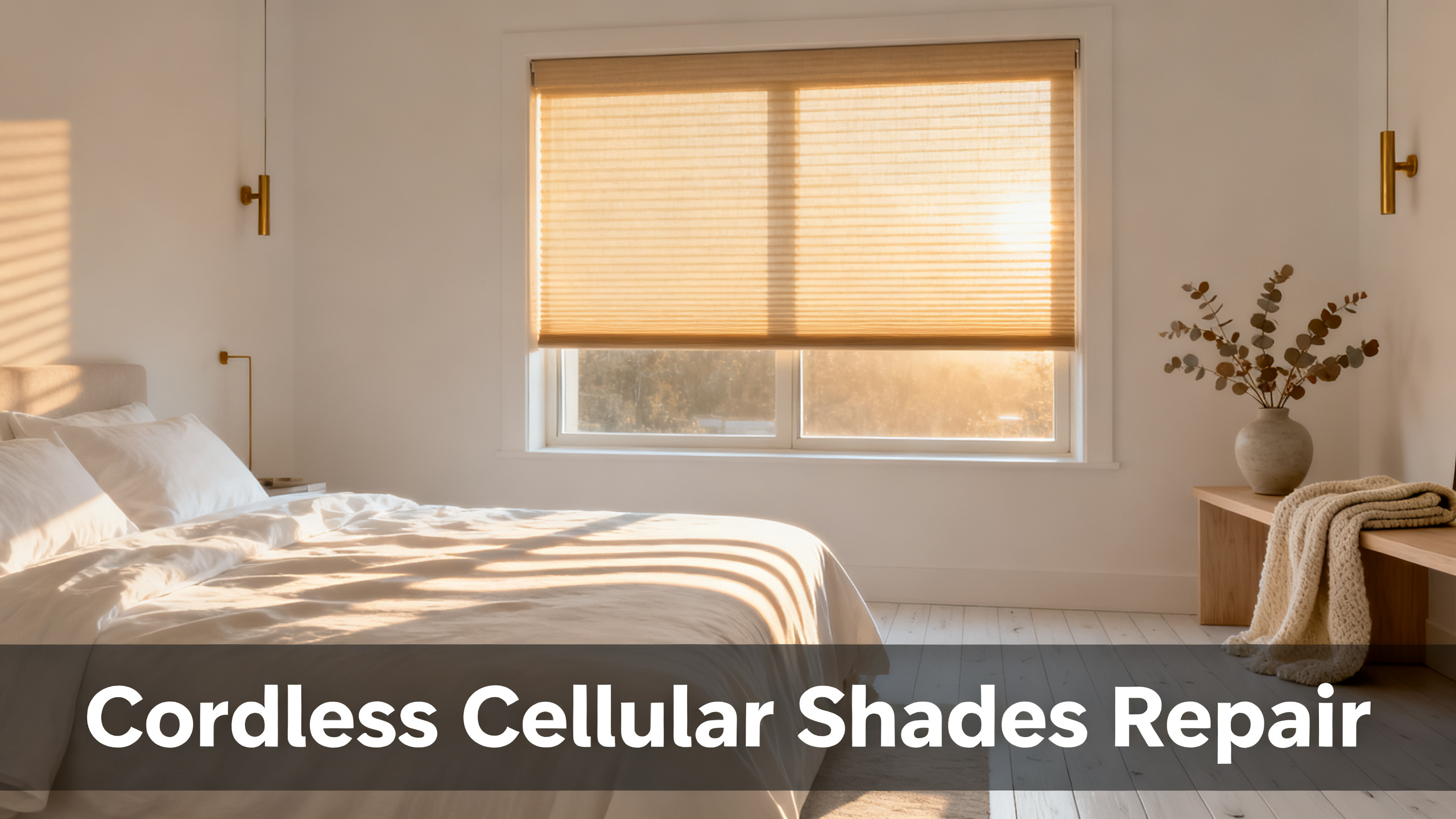 Cordless Cellular Shades Repair