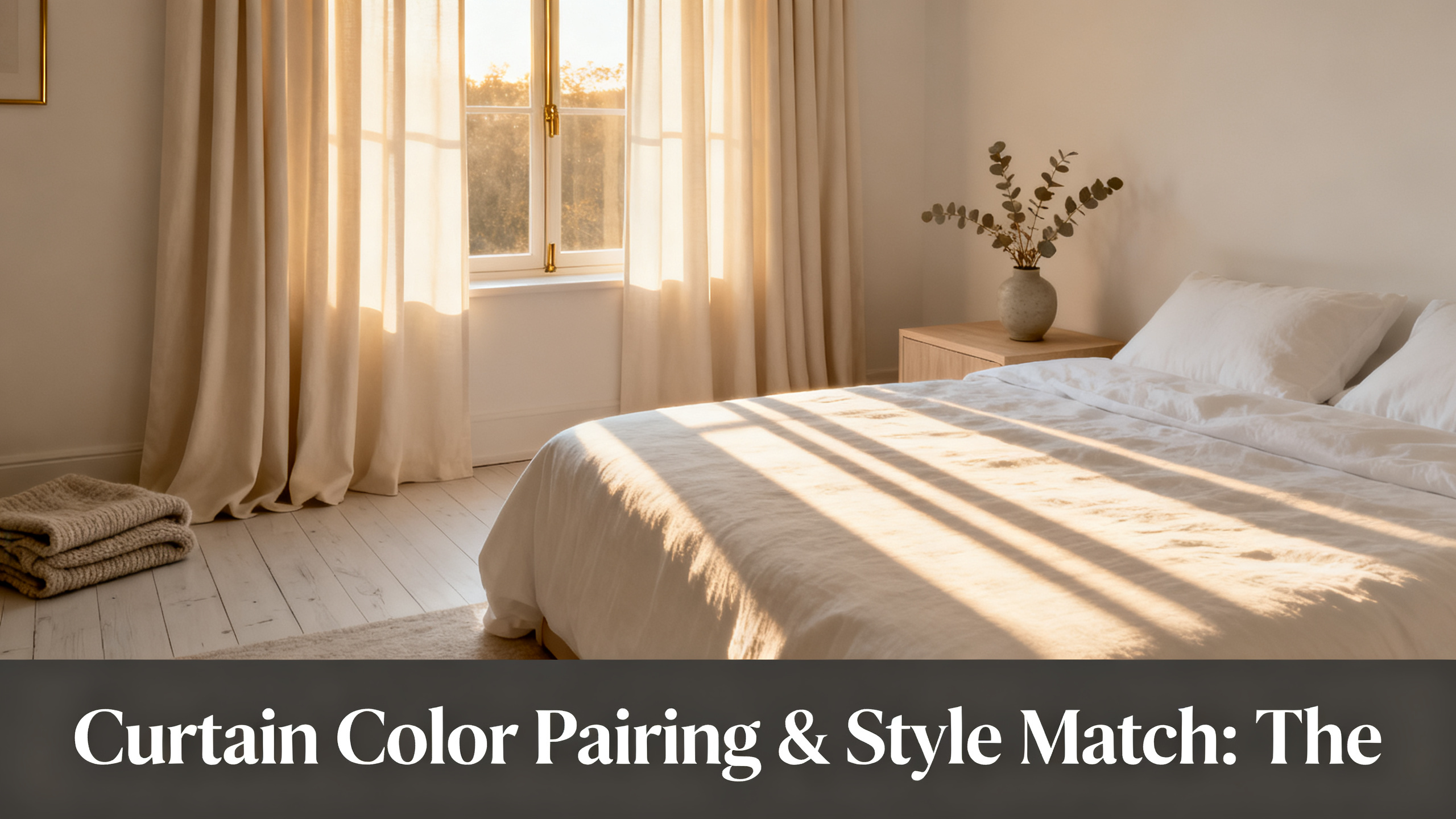Curtain Color Pairing & Style Match: The