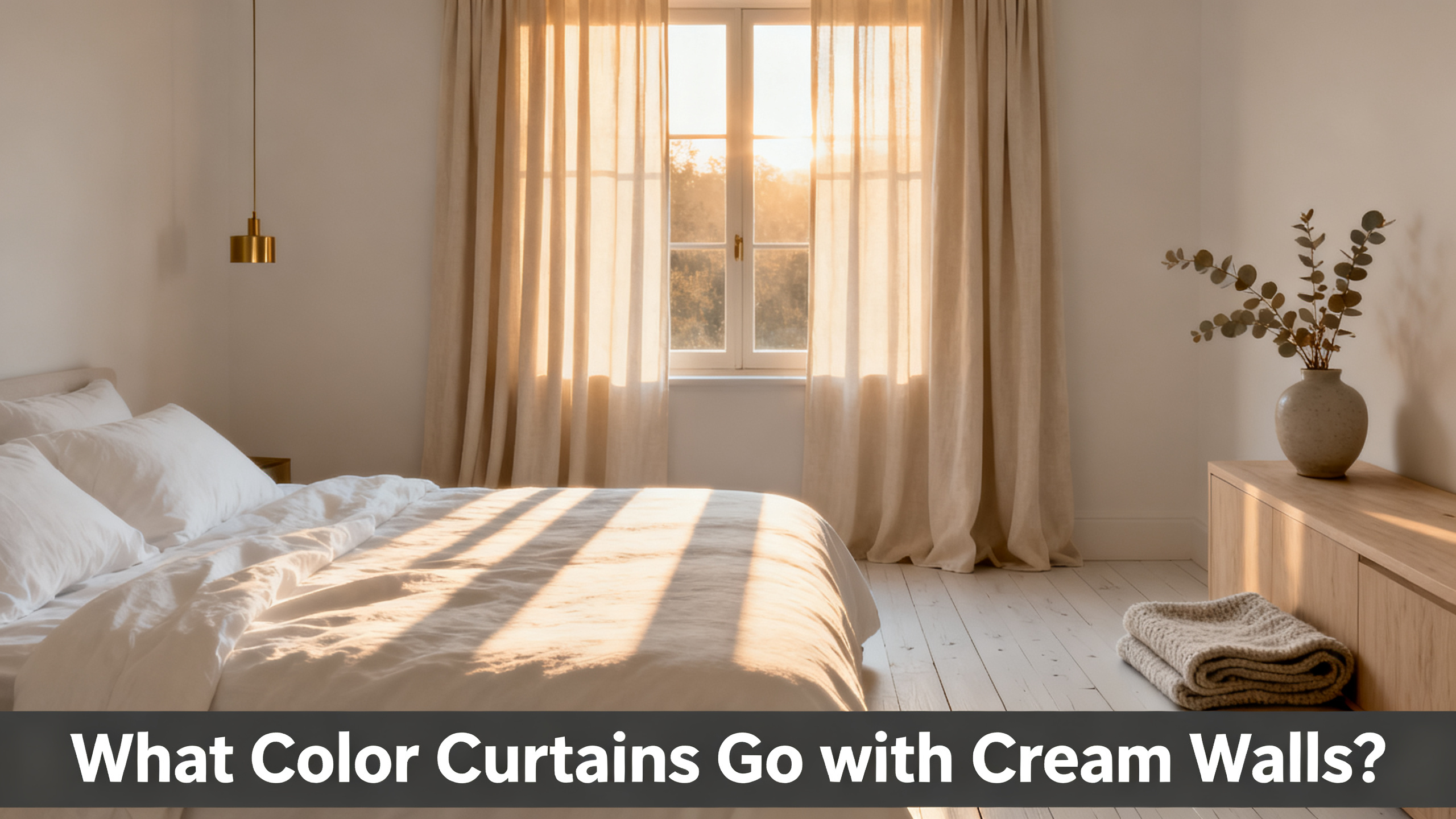 What Color Curtains Go with Cream Walls?
