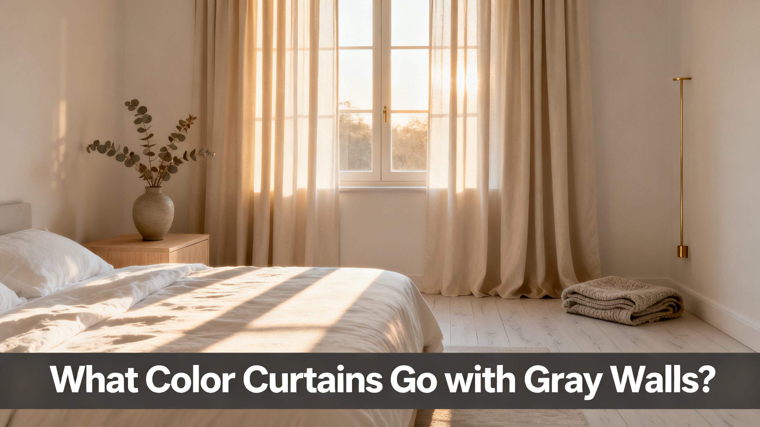 What Color Curtains Go with Gray Walls?
