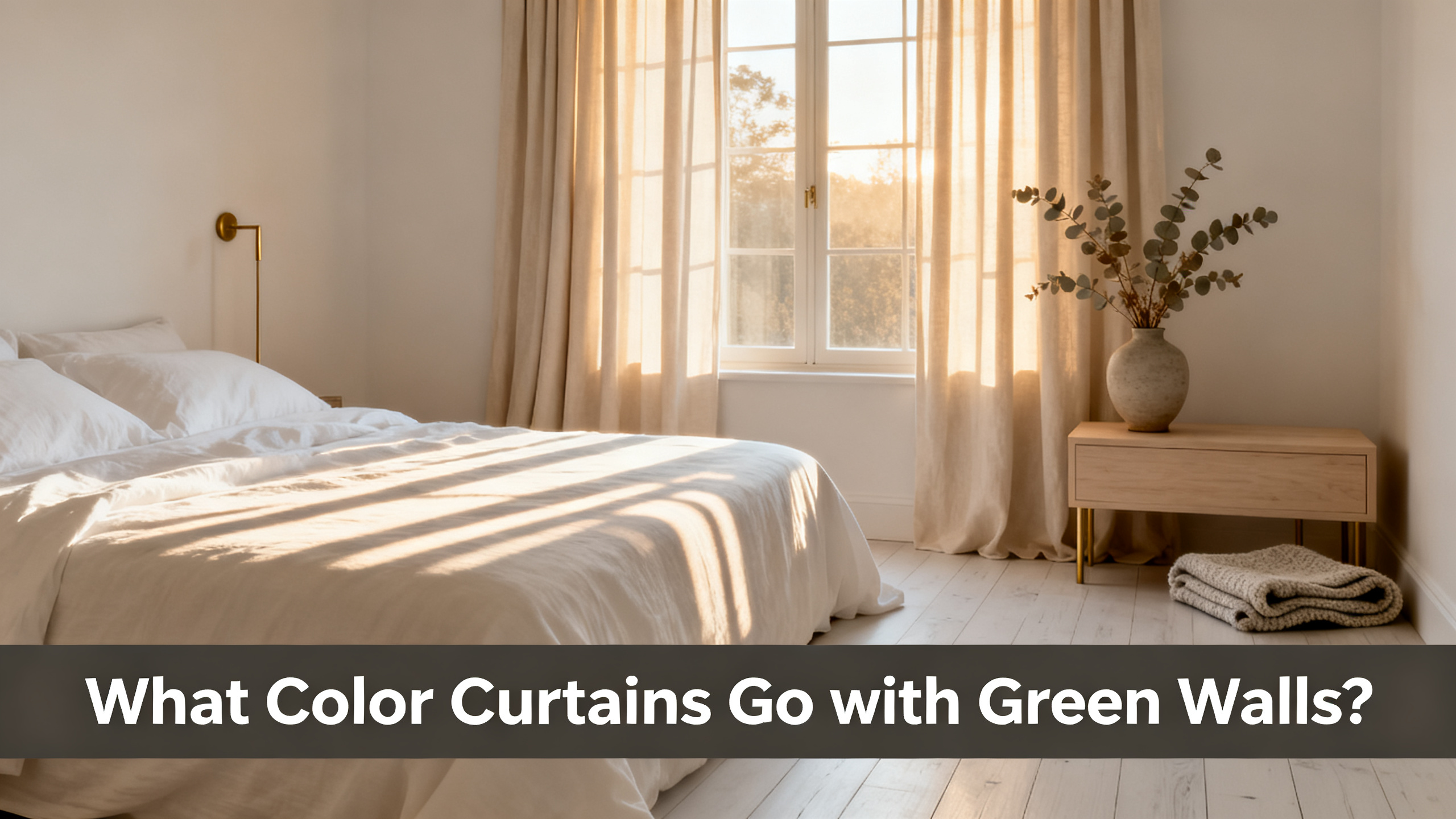 What Color Curtains Go with Green Walls?