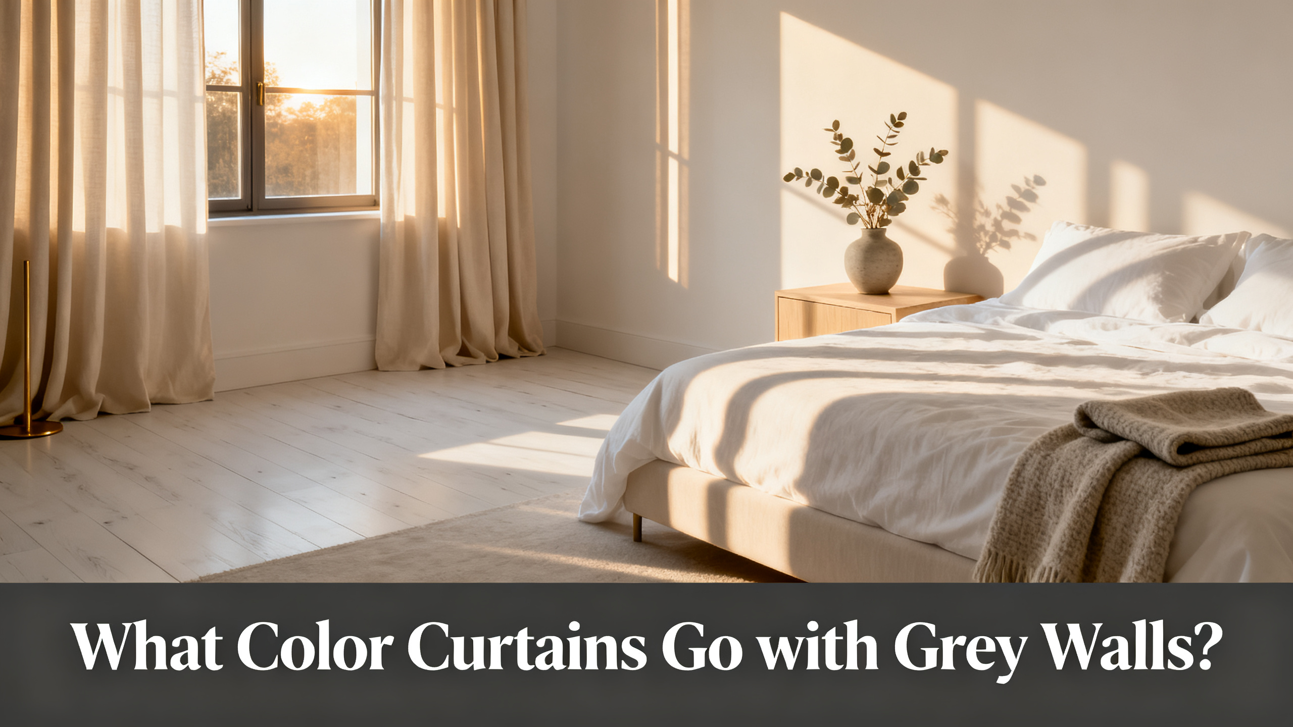 What Color Curtains Go with Grey Walls?