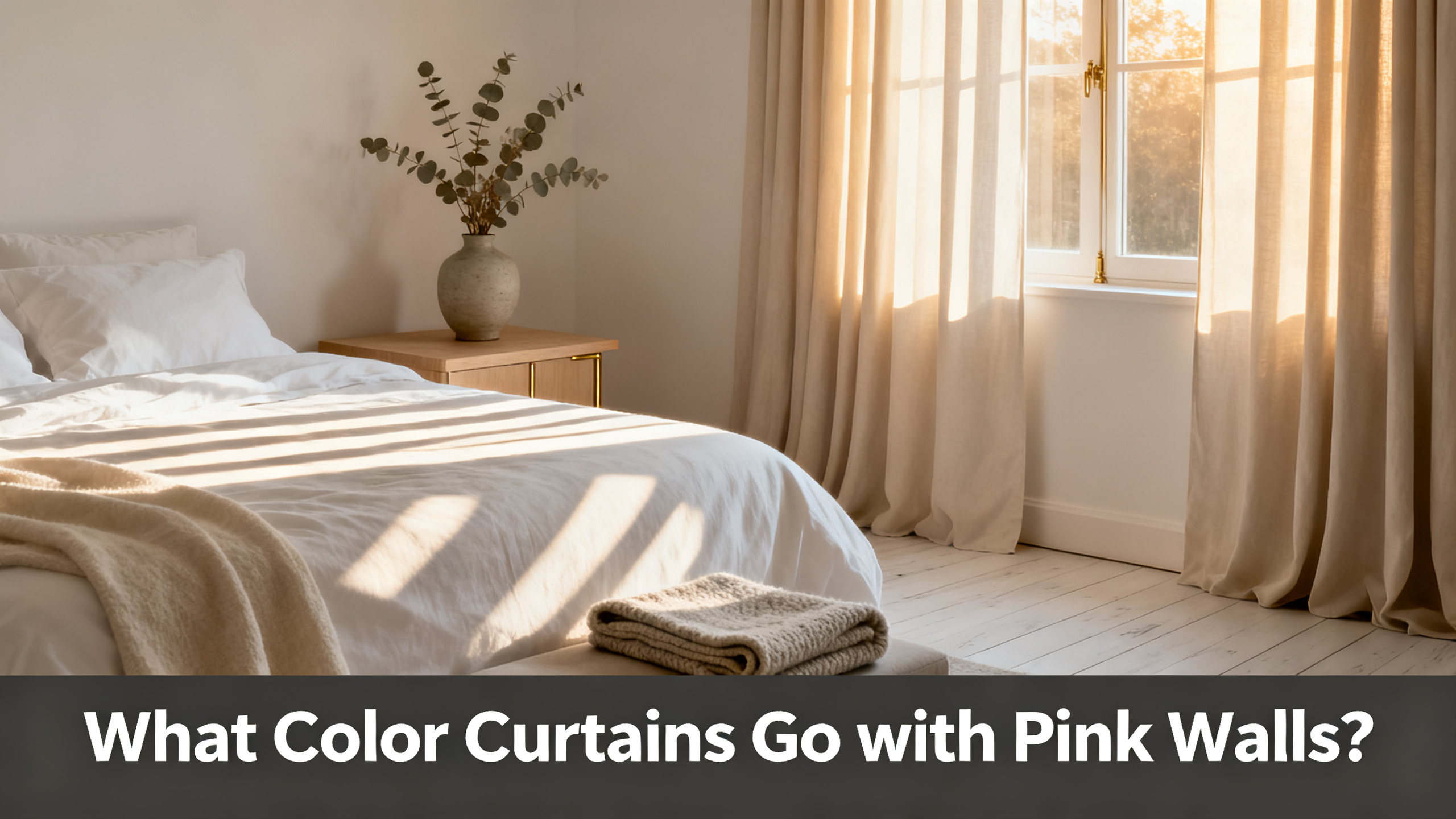 What Color Curtains Go with Pink Walls?