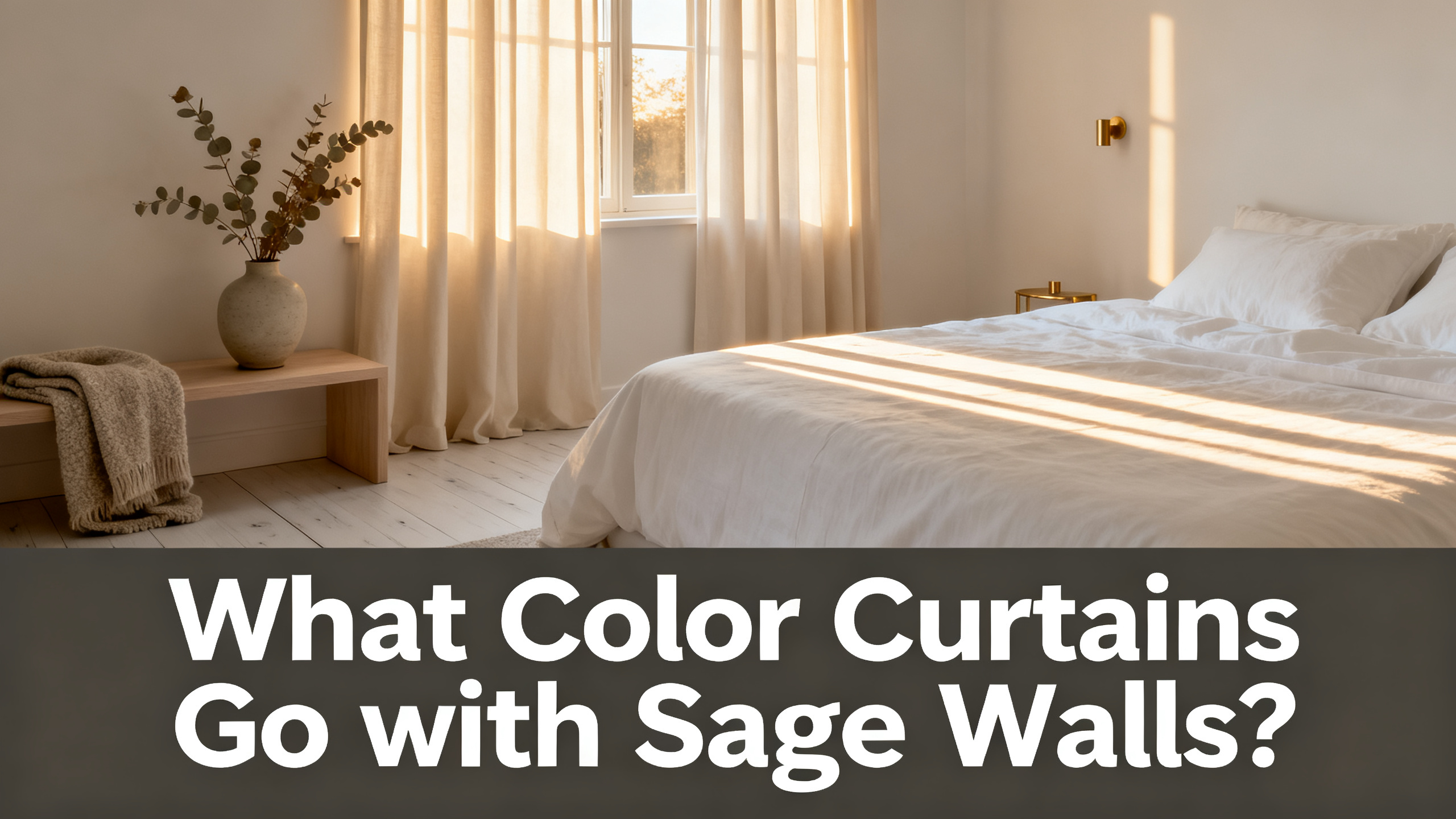What Color Curtains Go with Sage Walls?