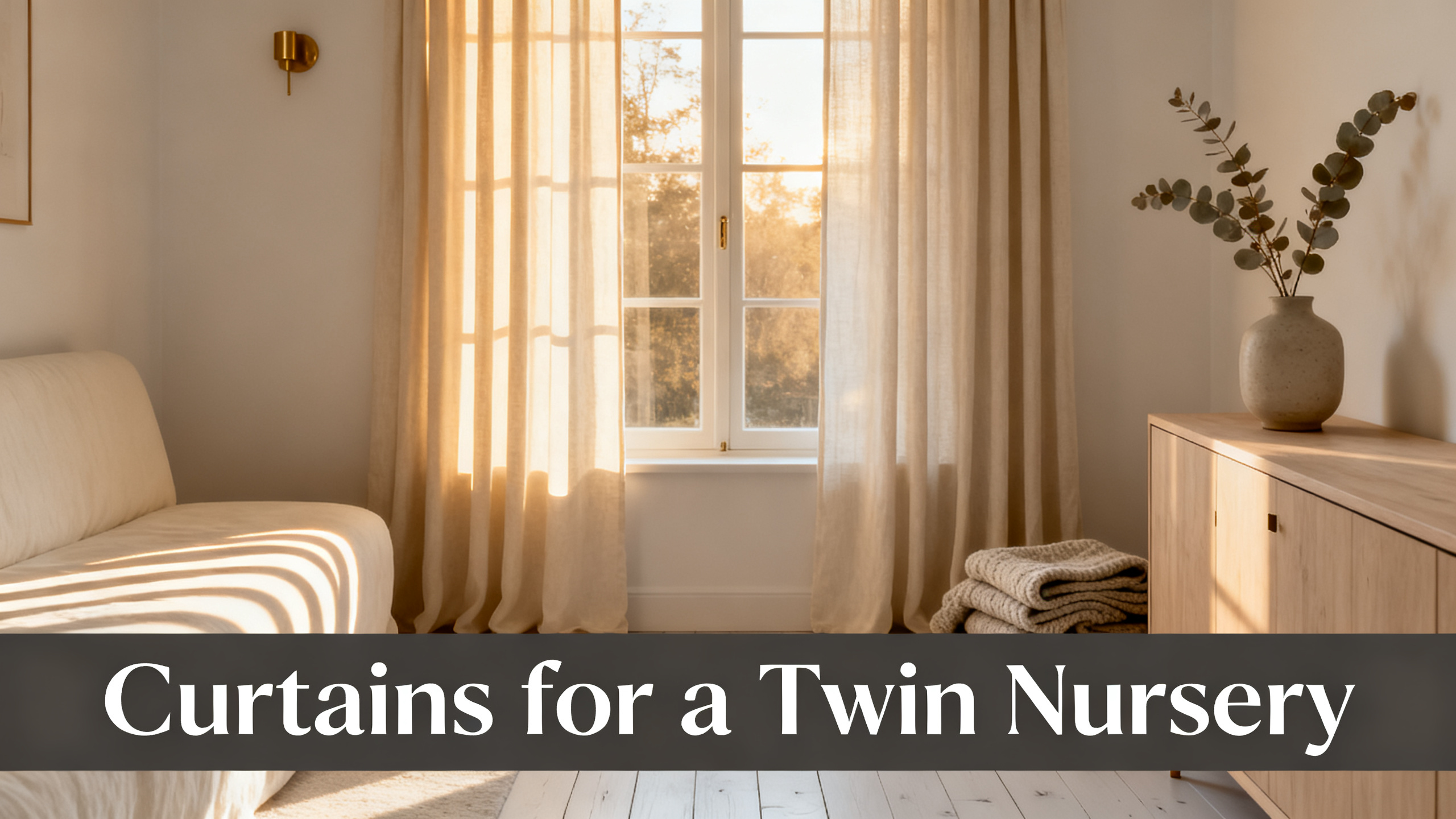 Curtains for a Twin Nursery