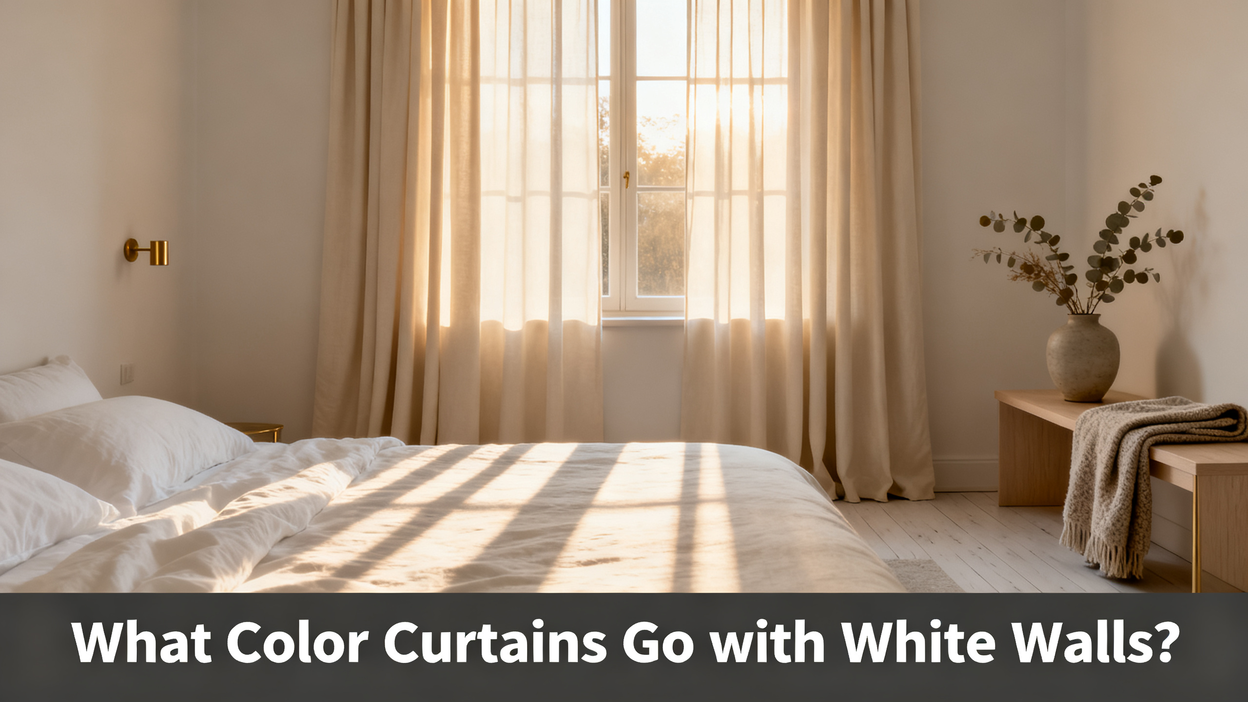 What Color Curtains Go with White Walls?