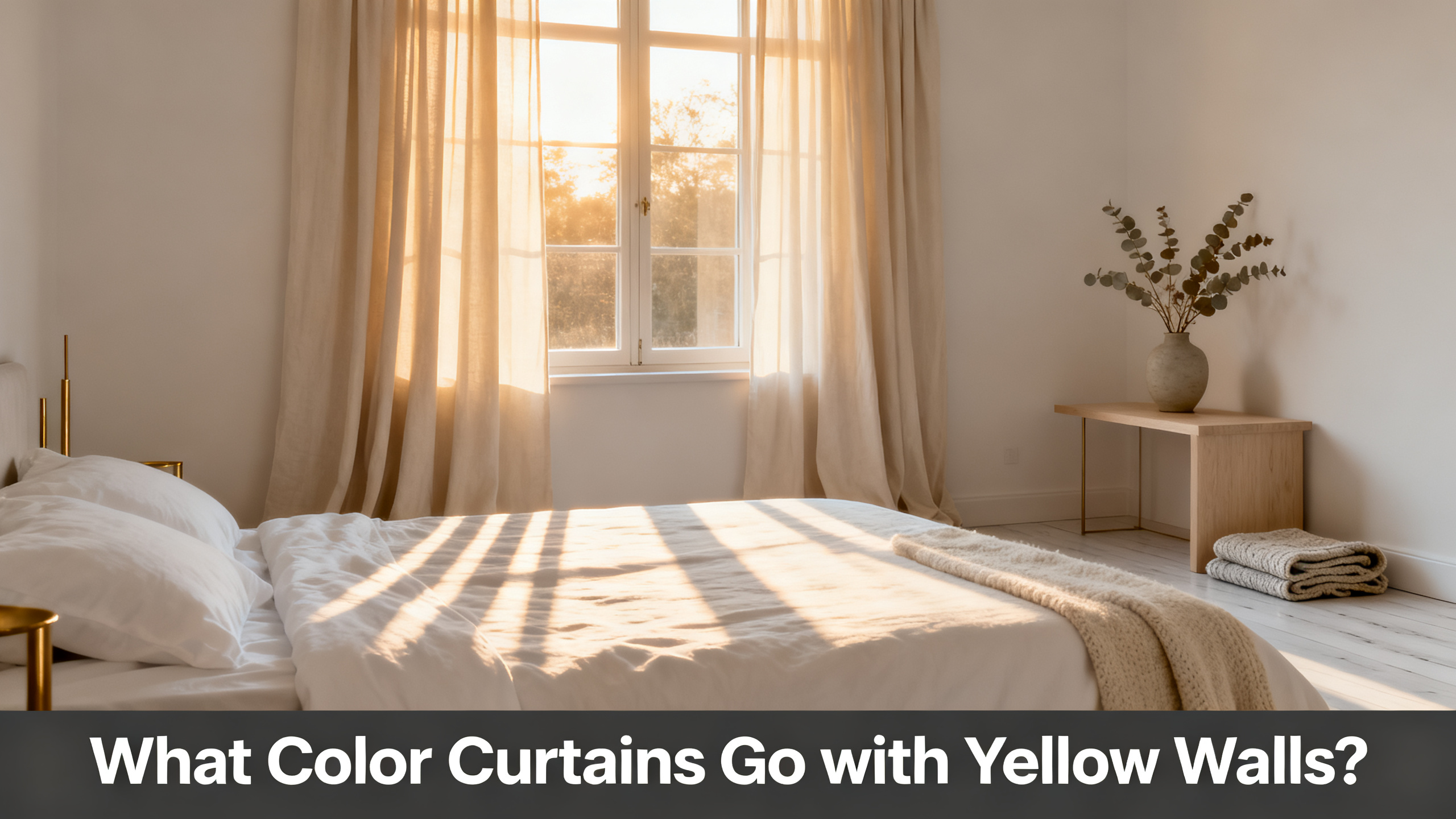 What Color Curtains Go with Yellow Walls?