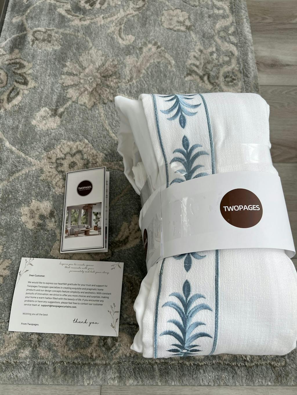 Custom Curtains with Trim Border(Sold per Pair), living room (5★, verified)