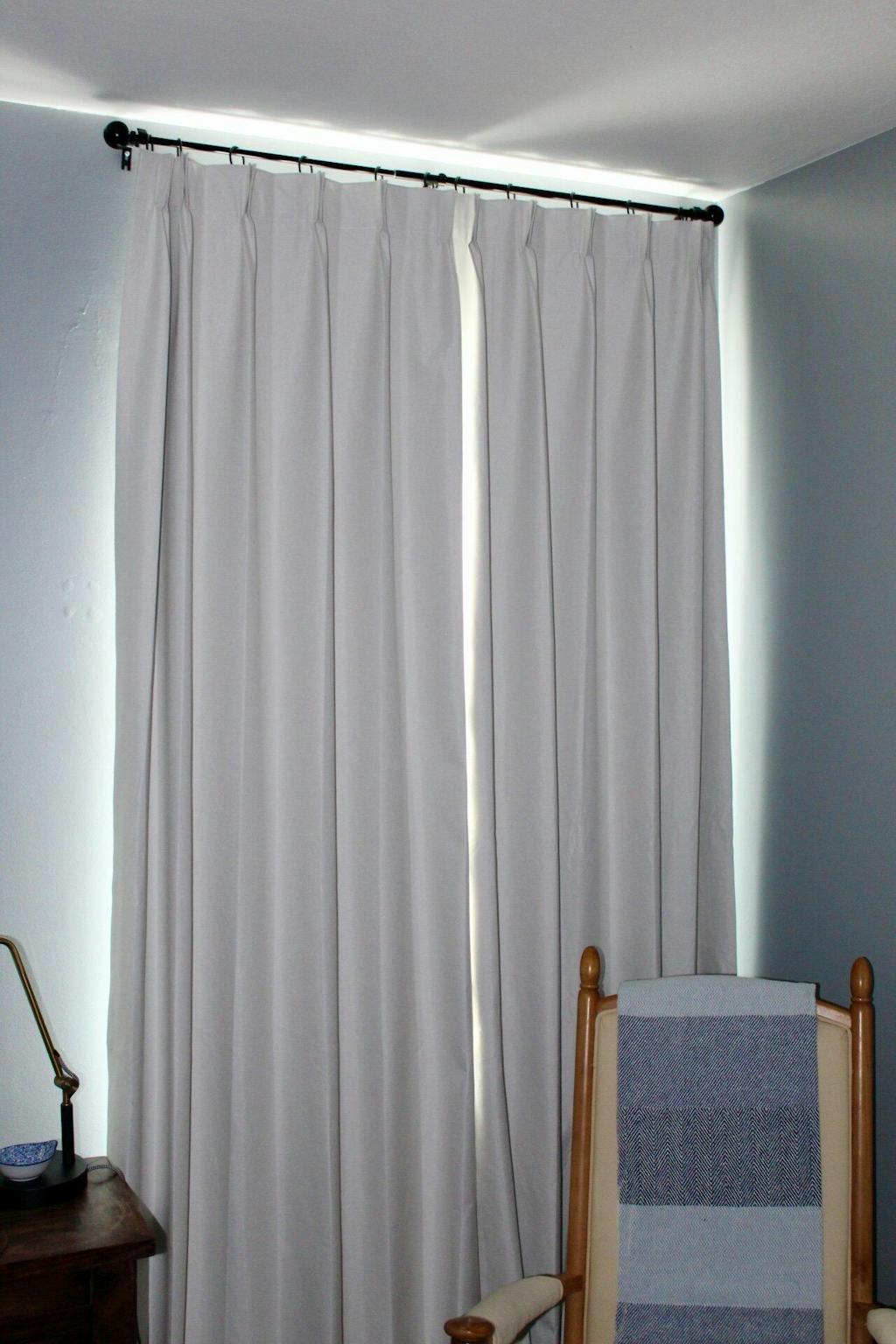 Lila 100% Blackout Drape Pleated — pleated (5★, verified)