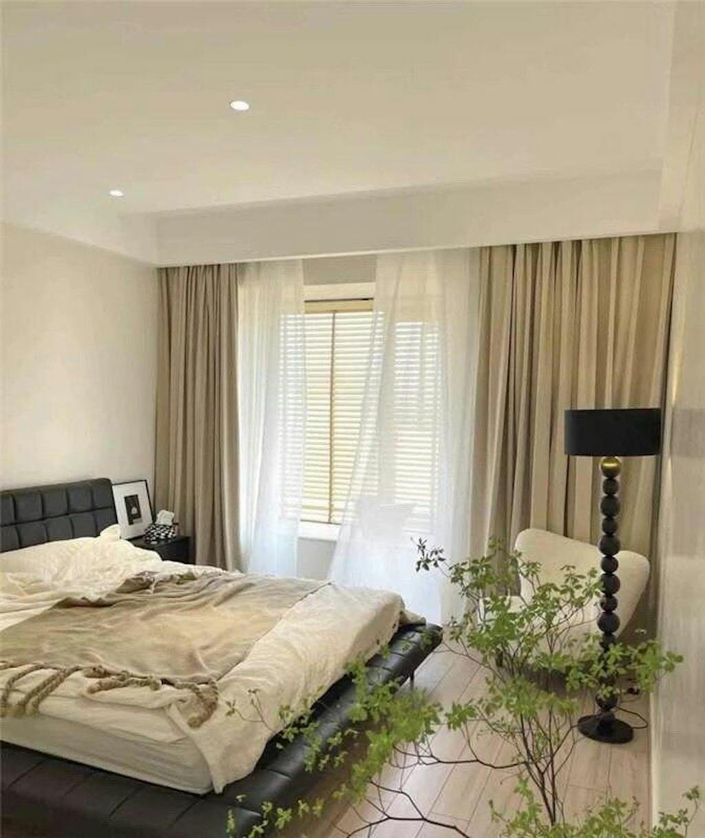 Lila 100% Blackout Drape Pleated — bedroom, pleated (5★, verified)