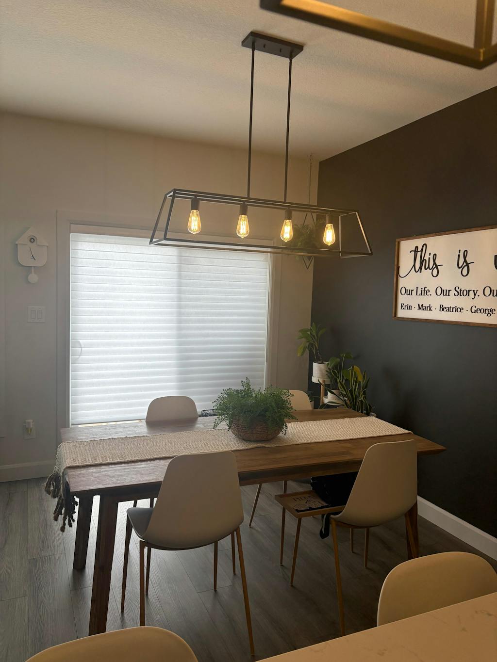 Smart Motorized Shangri-La sheer shade vanes open daylight diffusion customer install