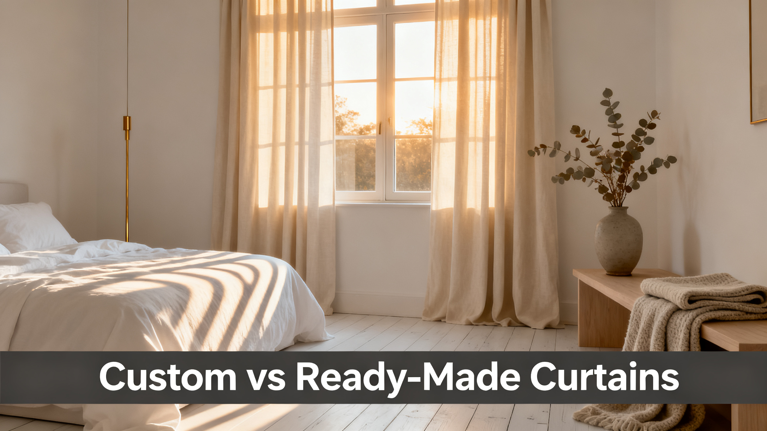 Custom vs Ready-Made Curtains