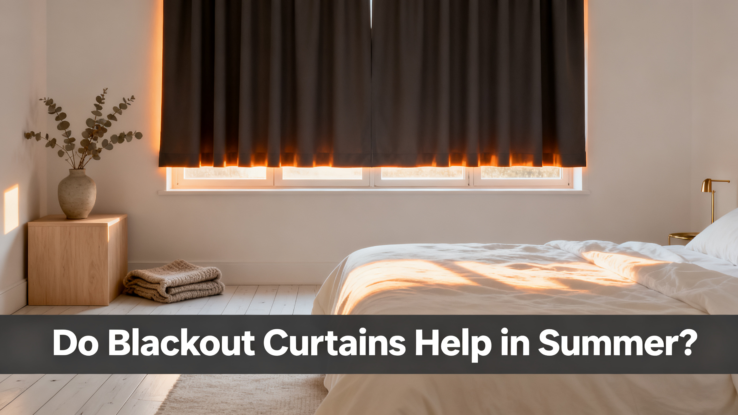 Do Blackout Curtains Help in Summer ?