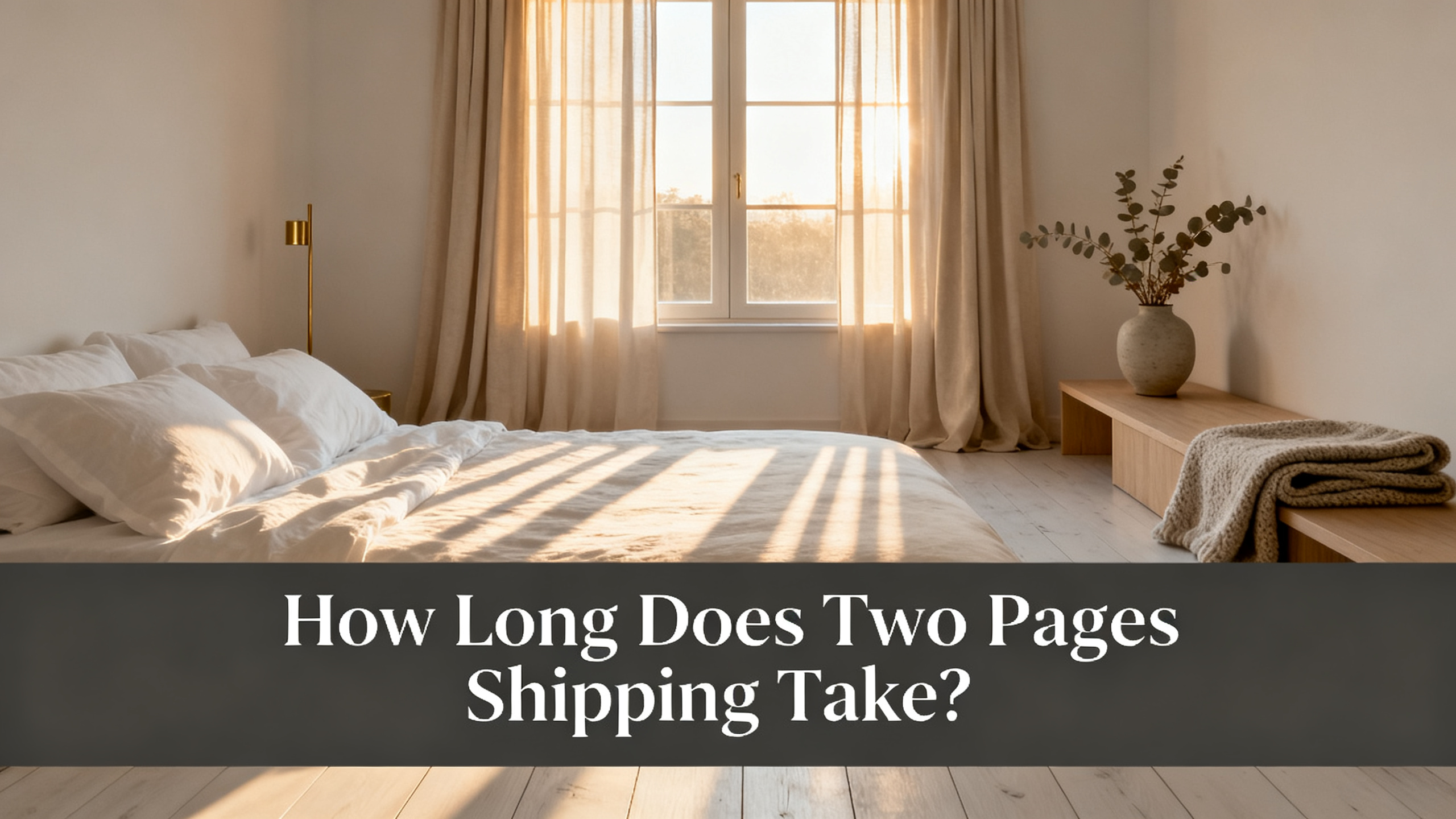 How Long Does Two Pages Shipping Take?