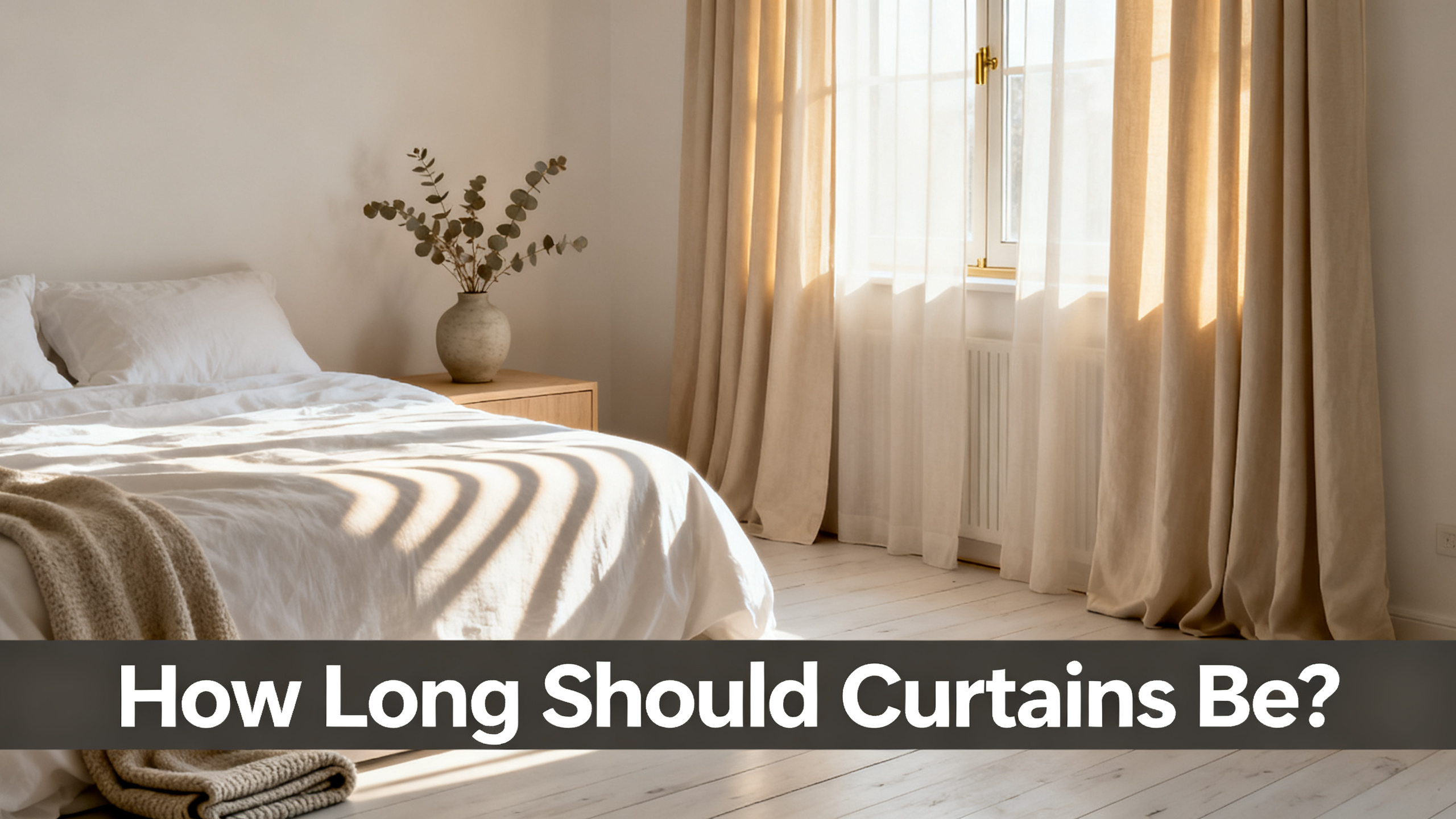 How Long Should Curtains Be?
