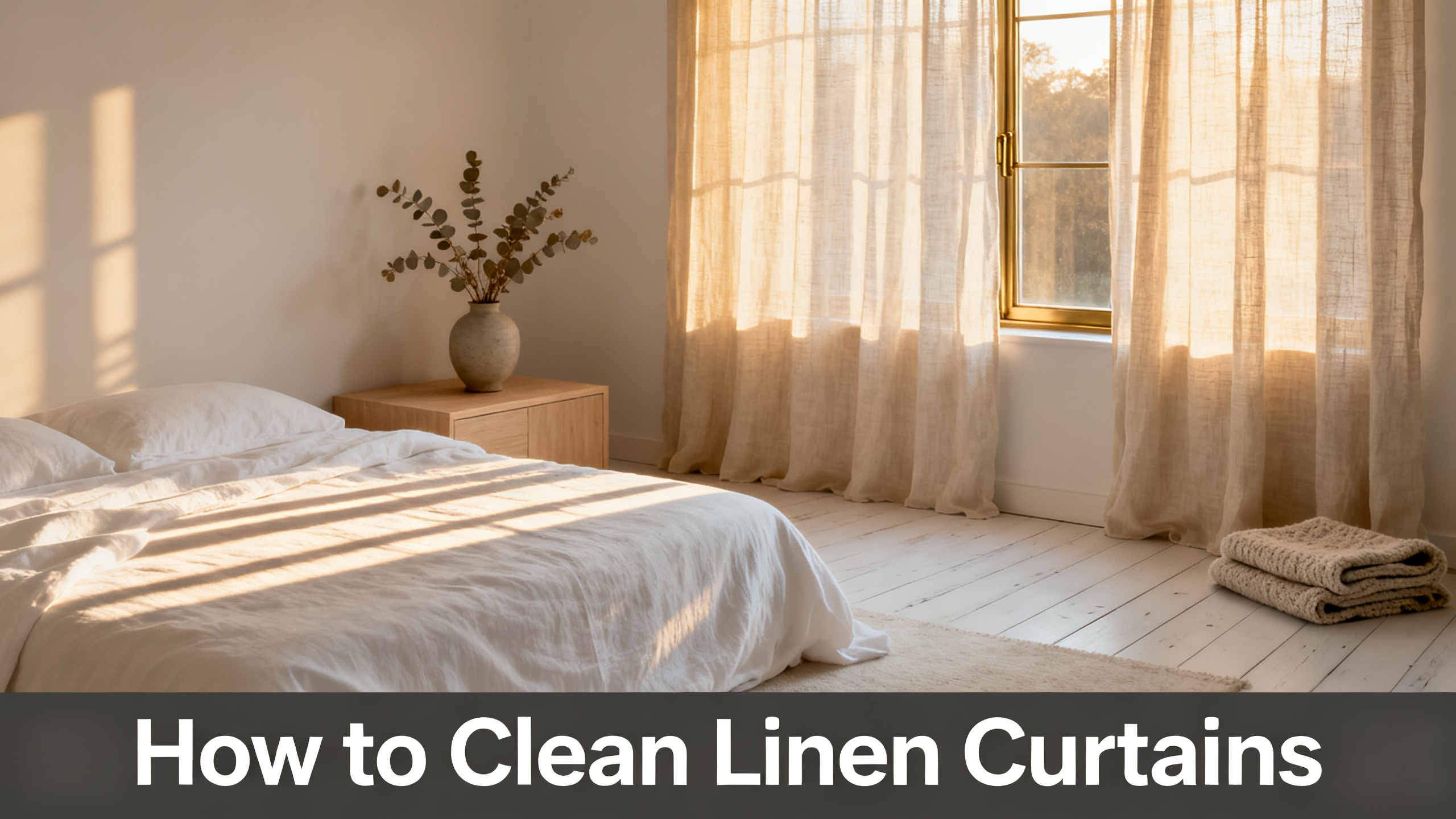 How to Clean Linen Curtains