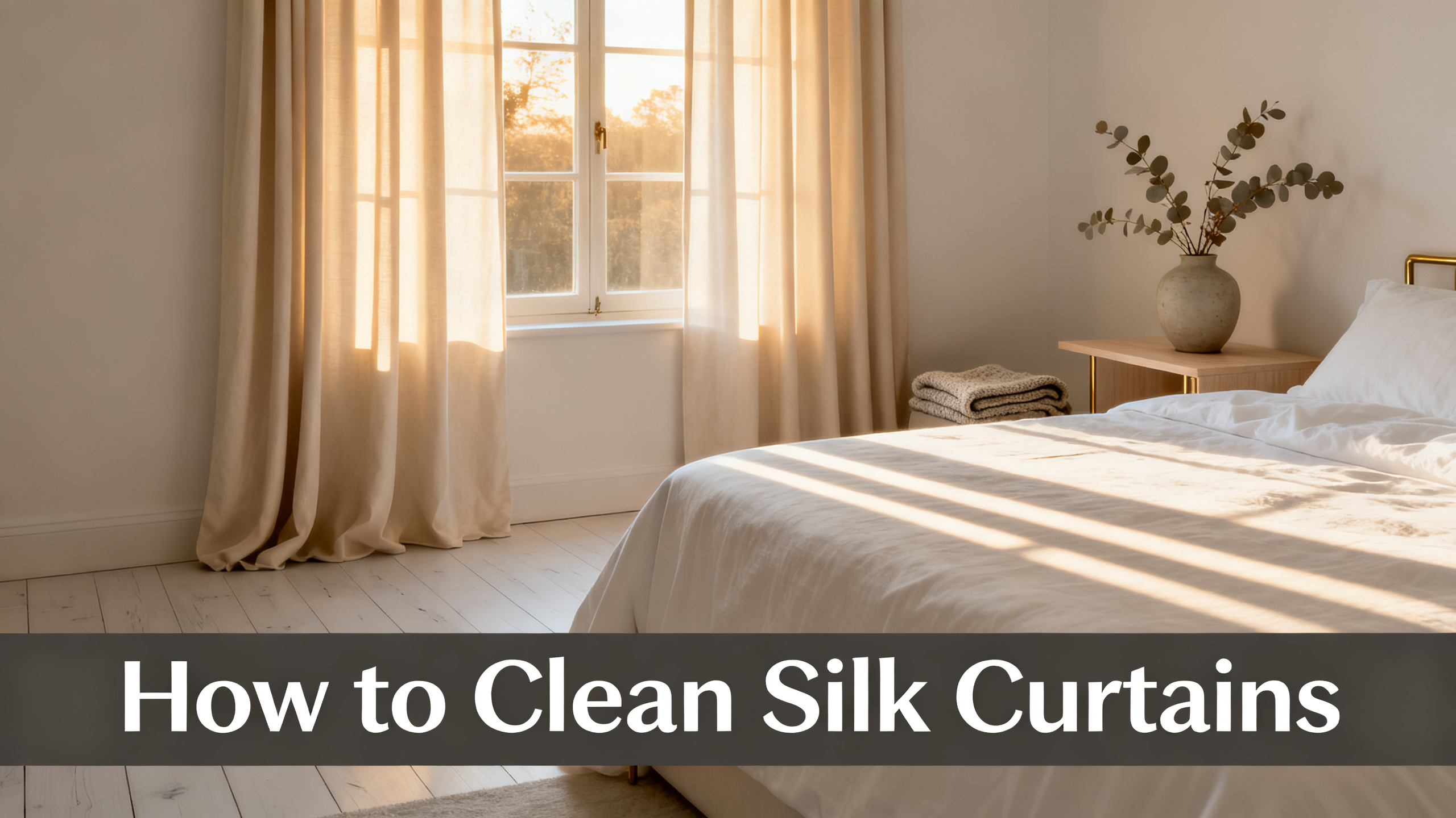 How to Clean Silk Curtains