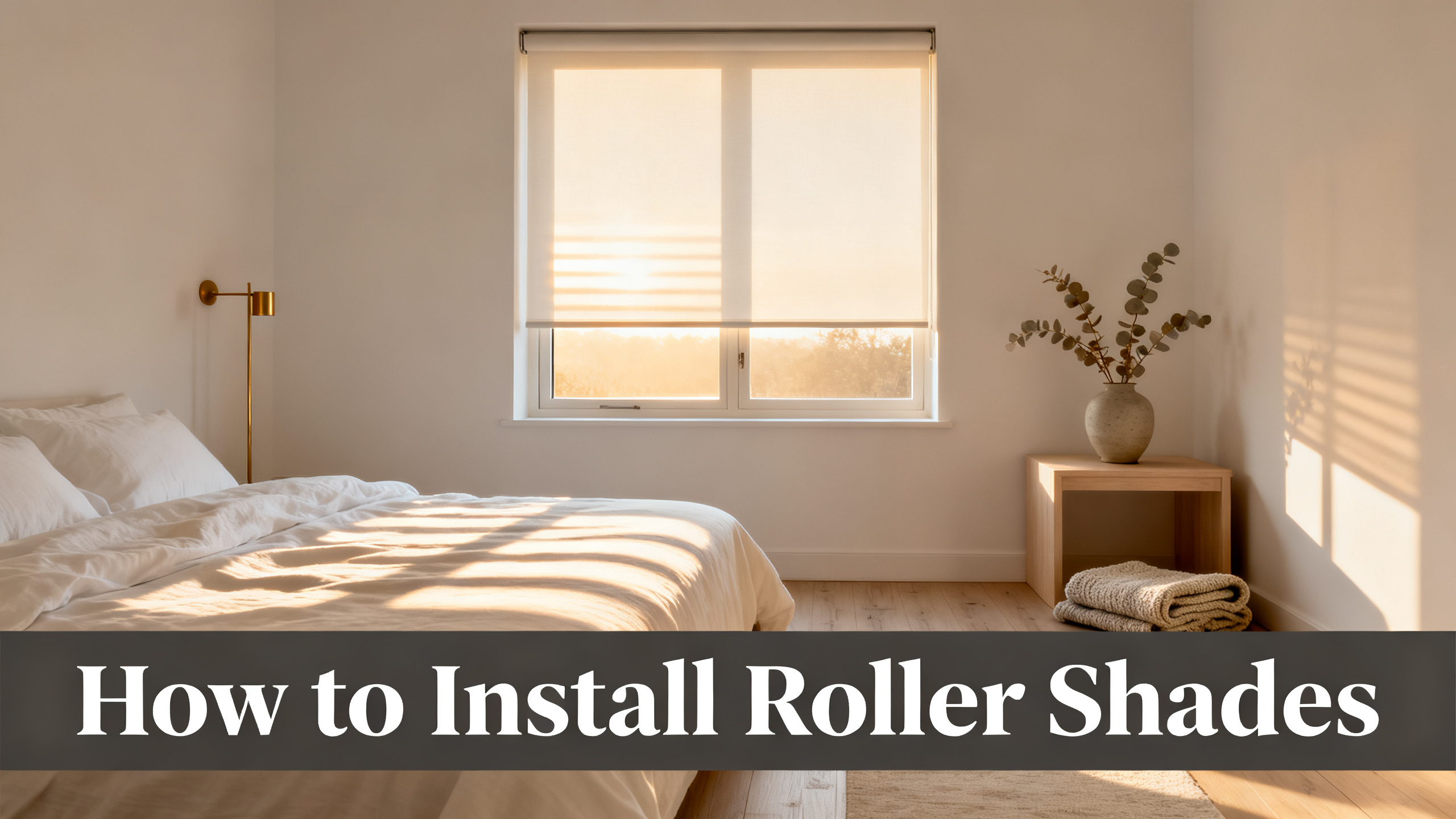 How to Install Roller Shades