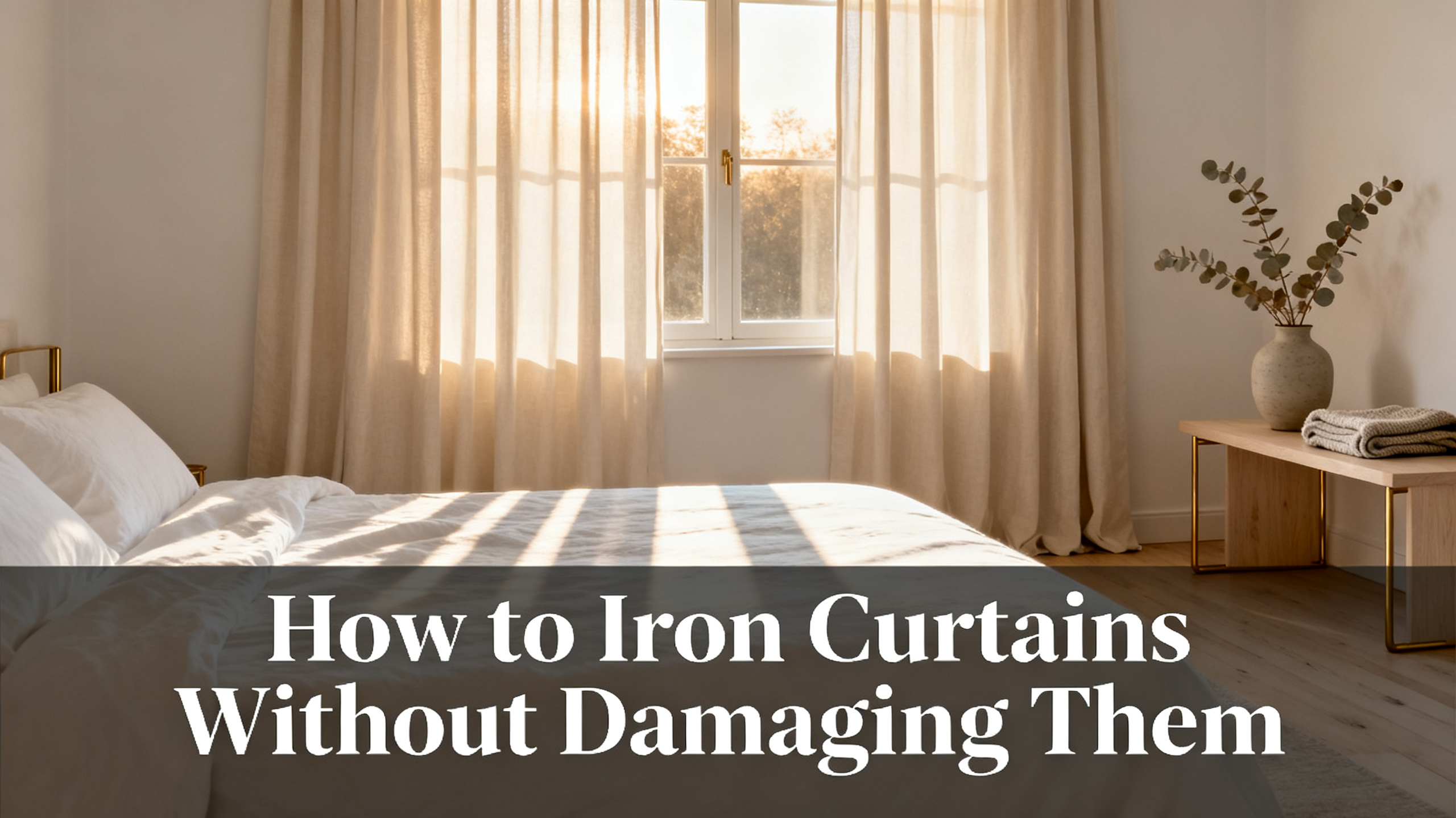 How to Iron Curtains Without Damaging Them