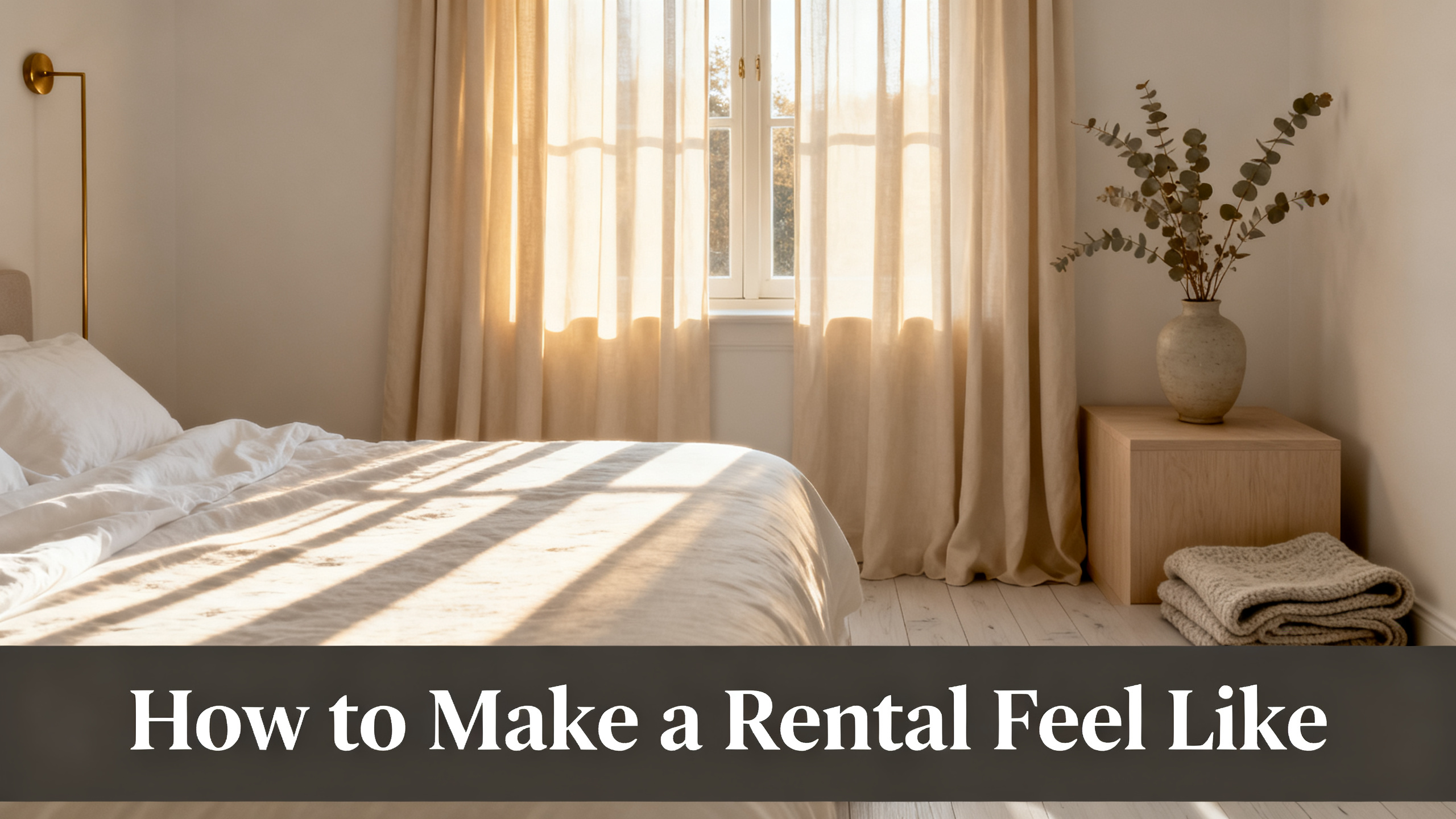 How to Make a Rental Feel Like