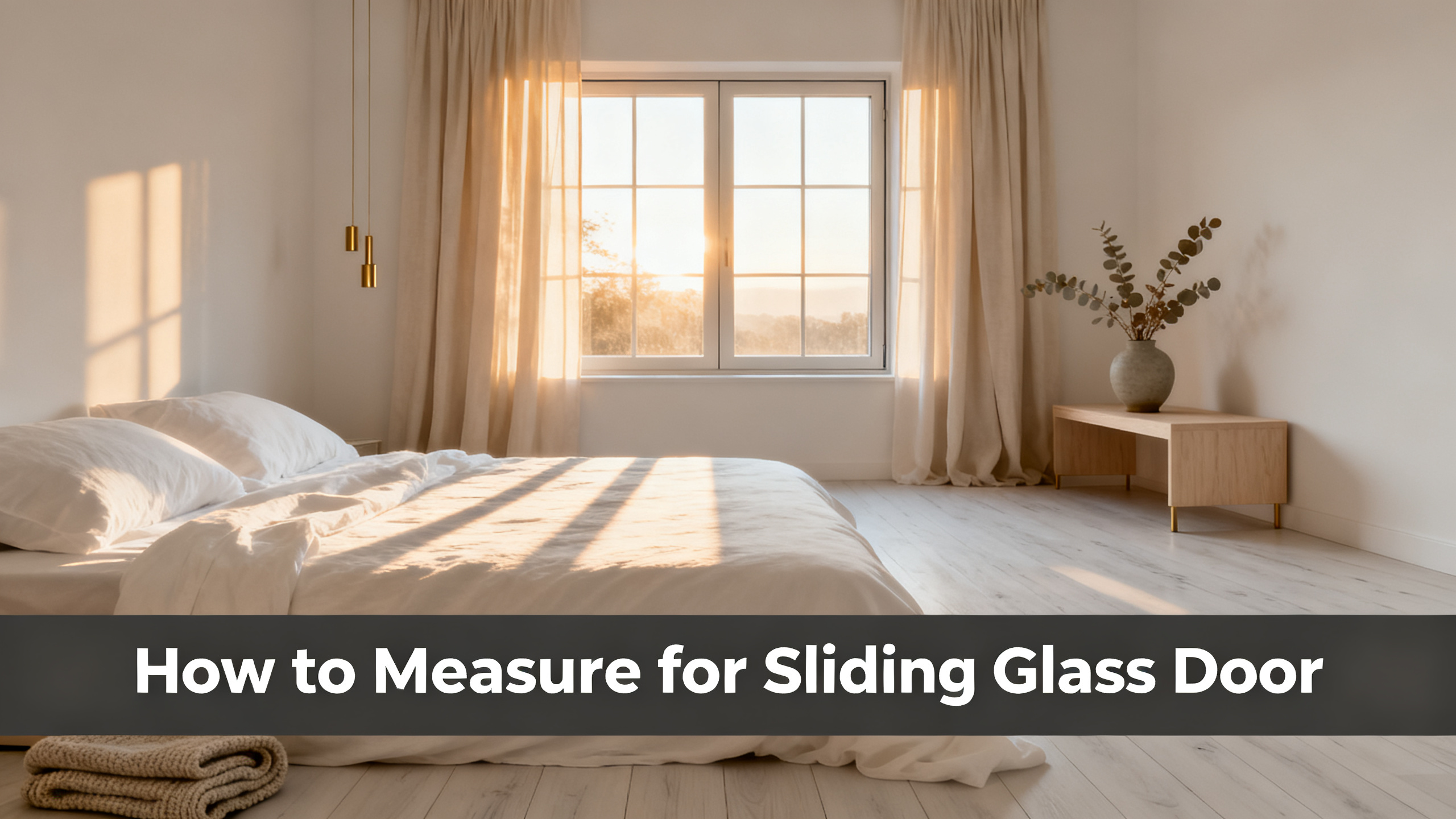 How to Measure for Sliding Glass Door