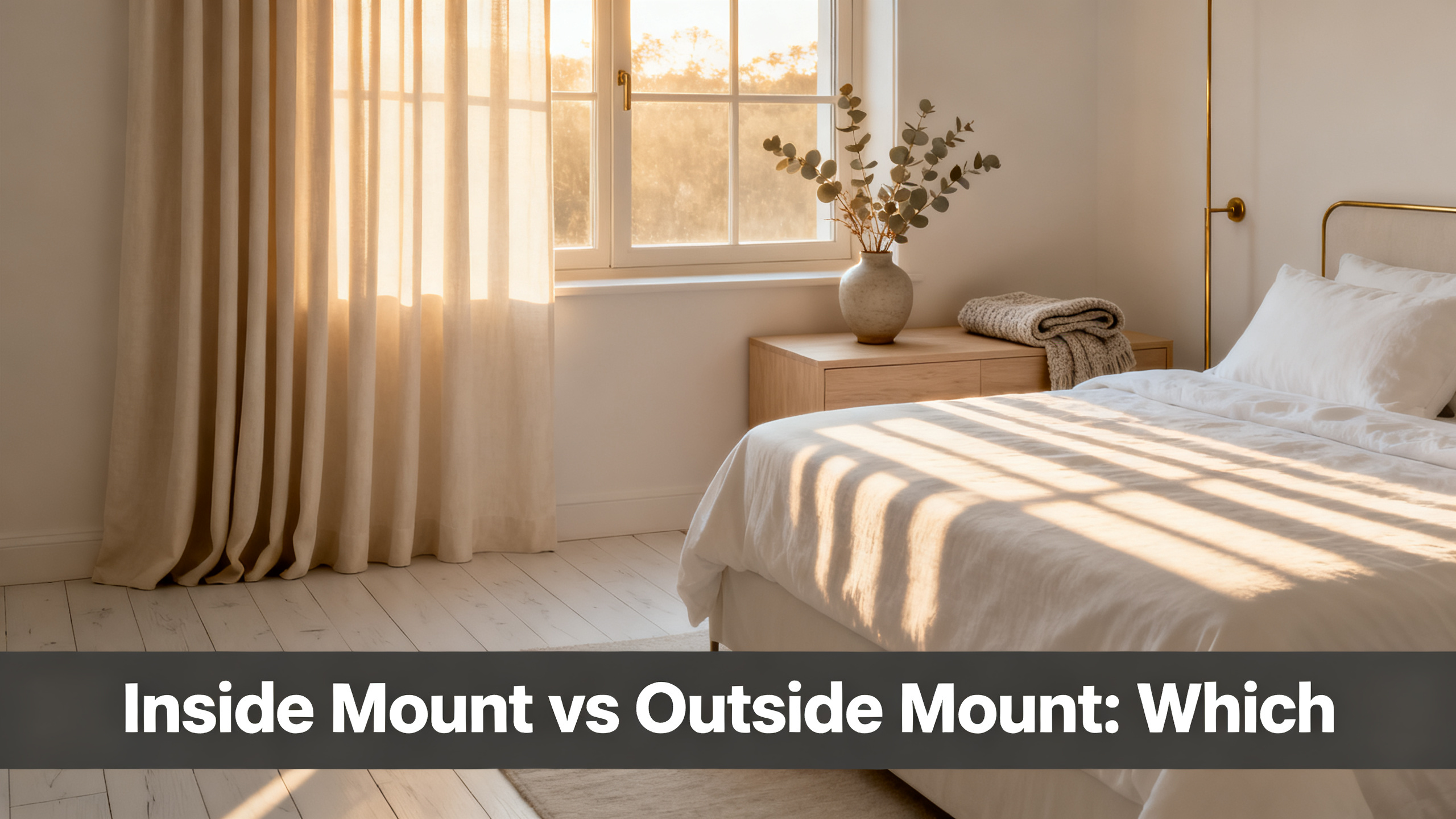 Inside Mount vs Outside Mount: Which