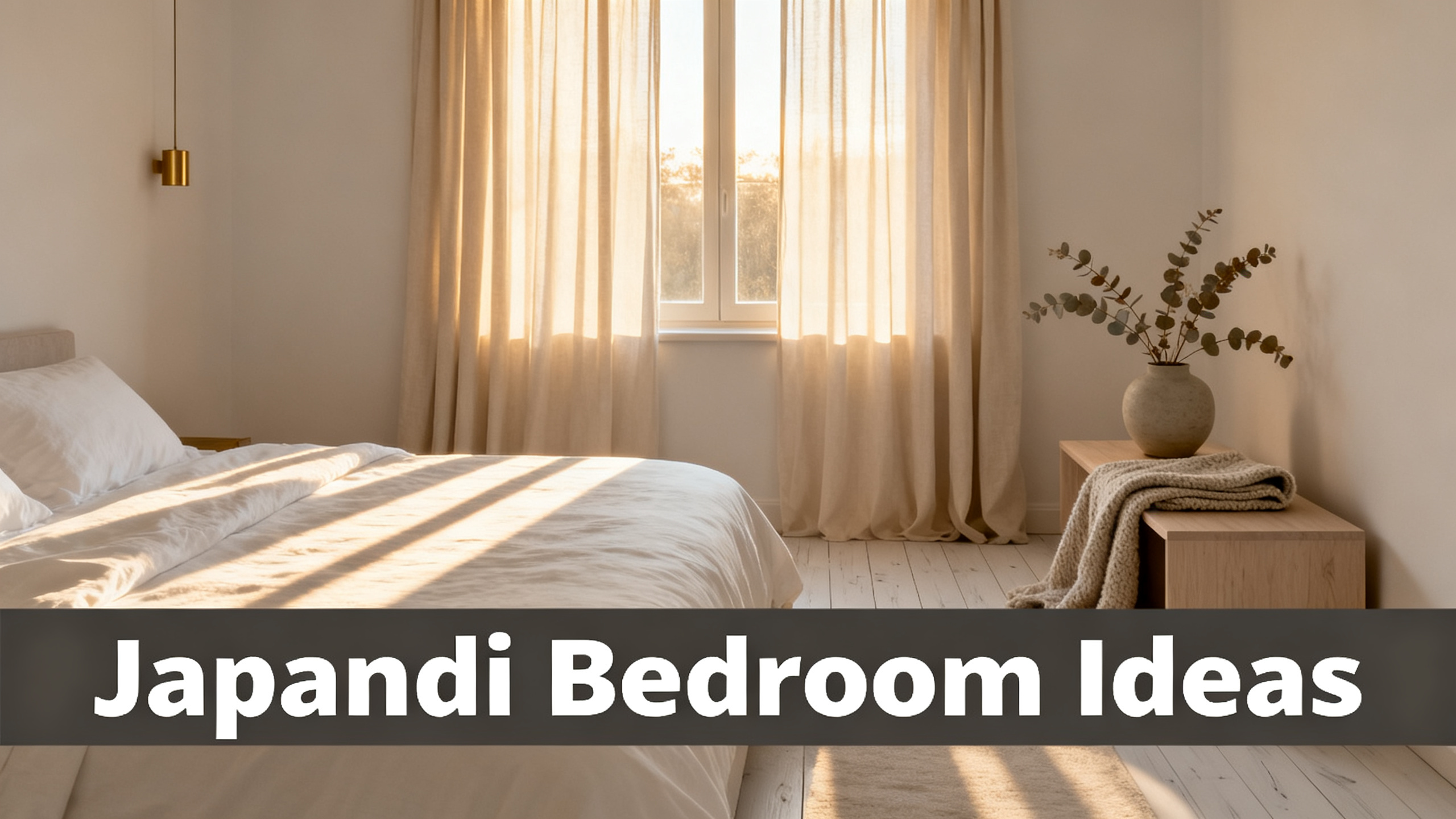 Japandi Bedroom Ideas