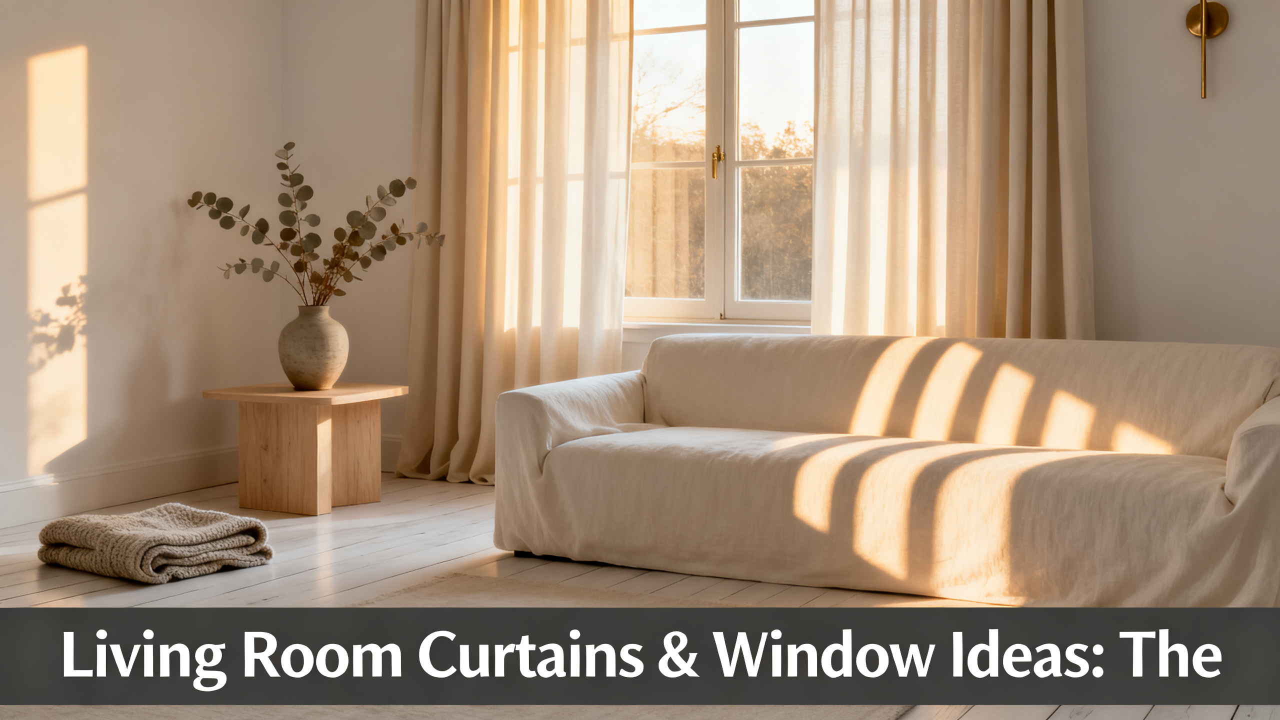 Living Room Curtains & Window Ideas: The