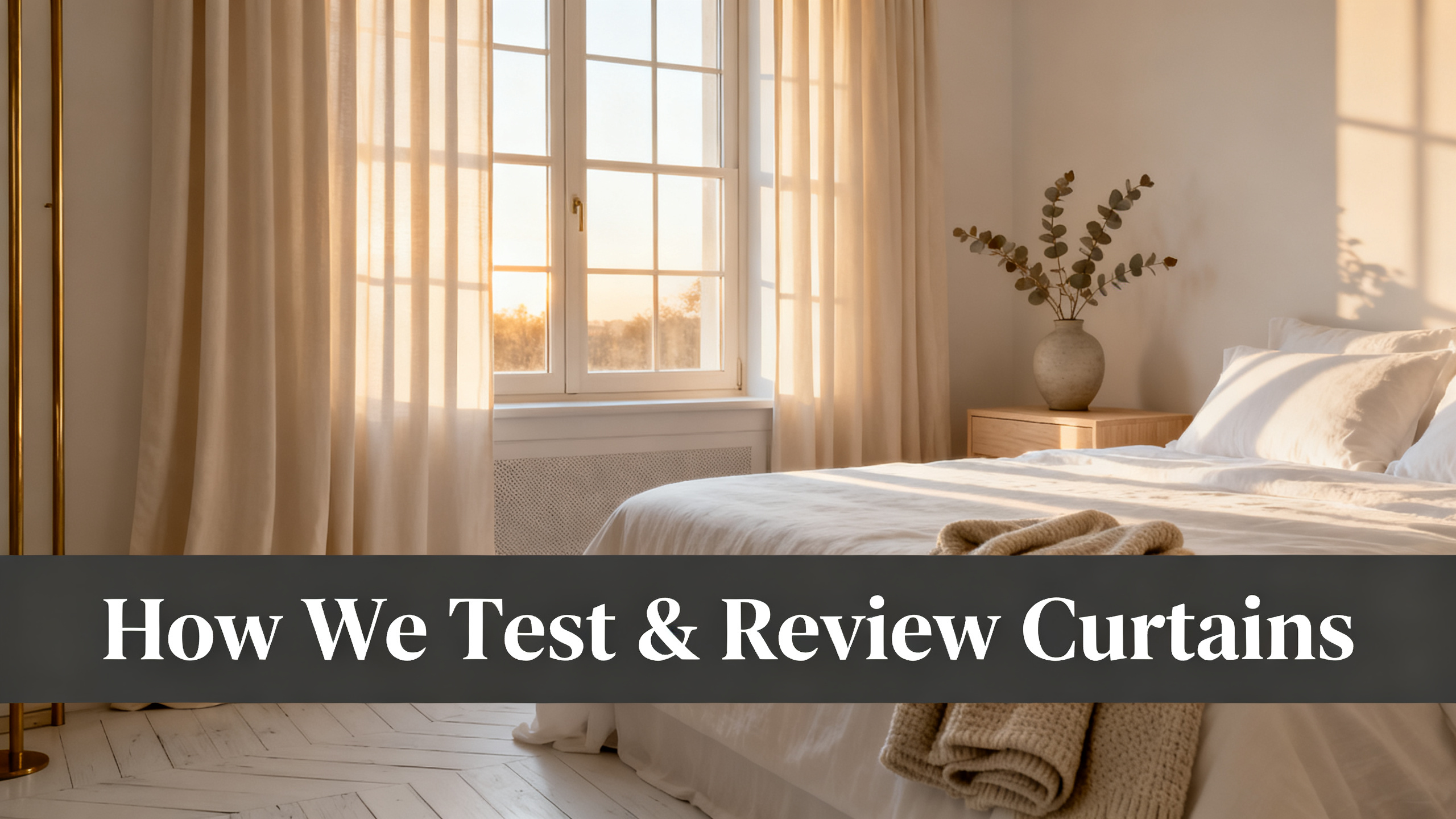 How We Test & Review Curtains