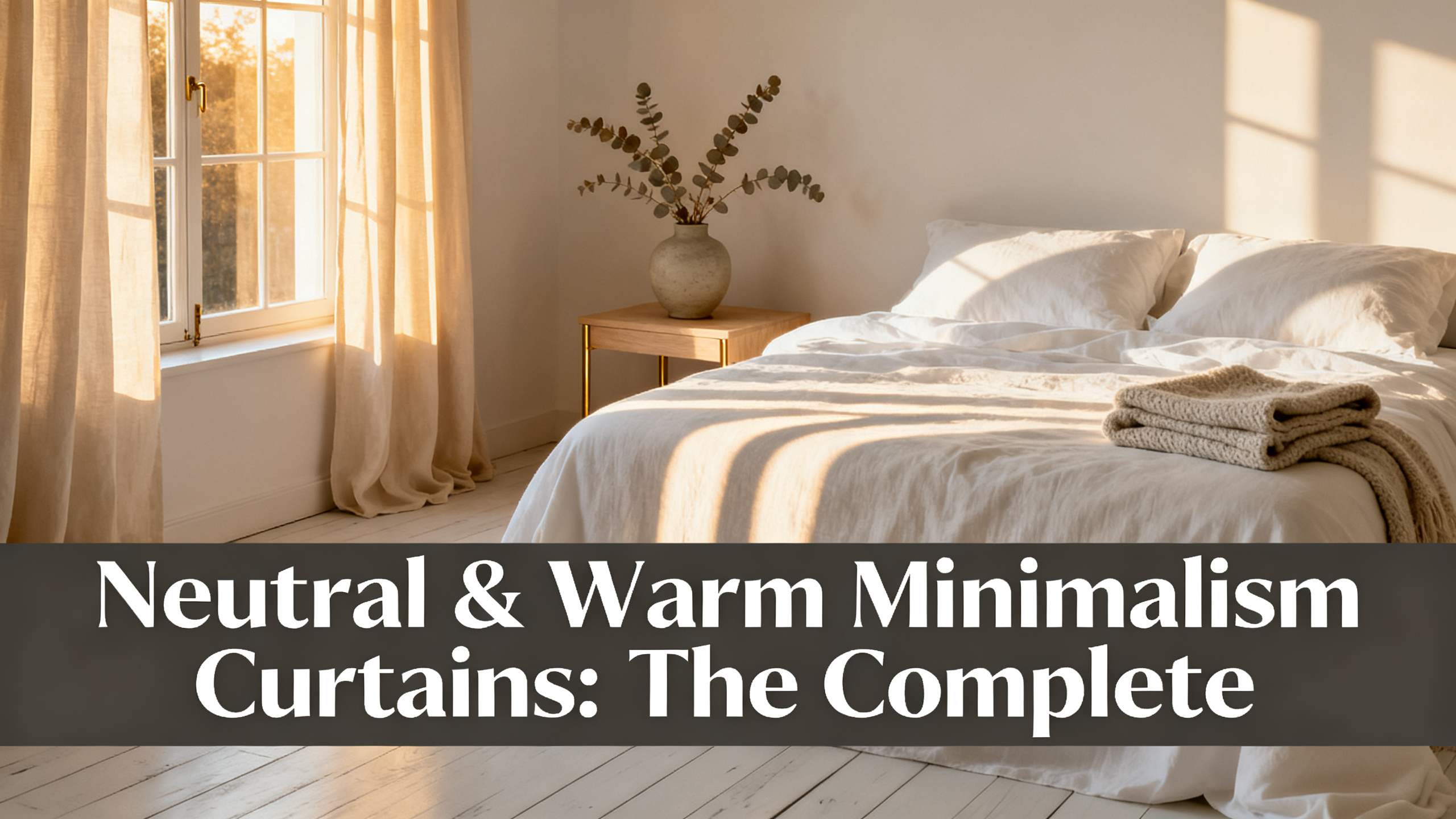 Neutral & Warm Minimalism Curtains: The Complete