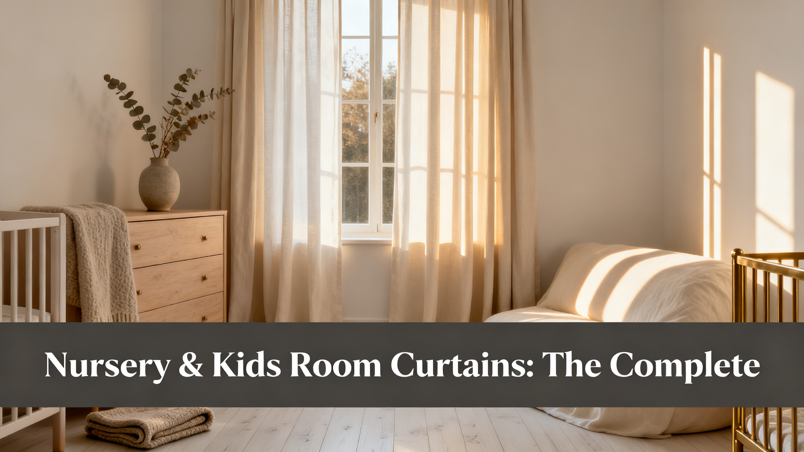 Nursery & Kids Room Curtains: The Complete