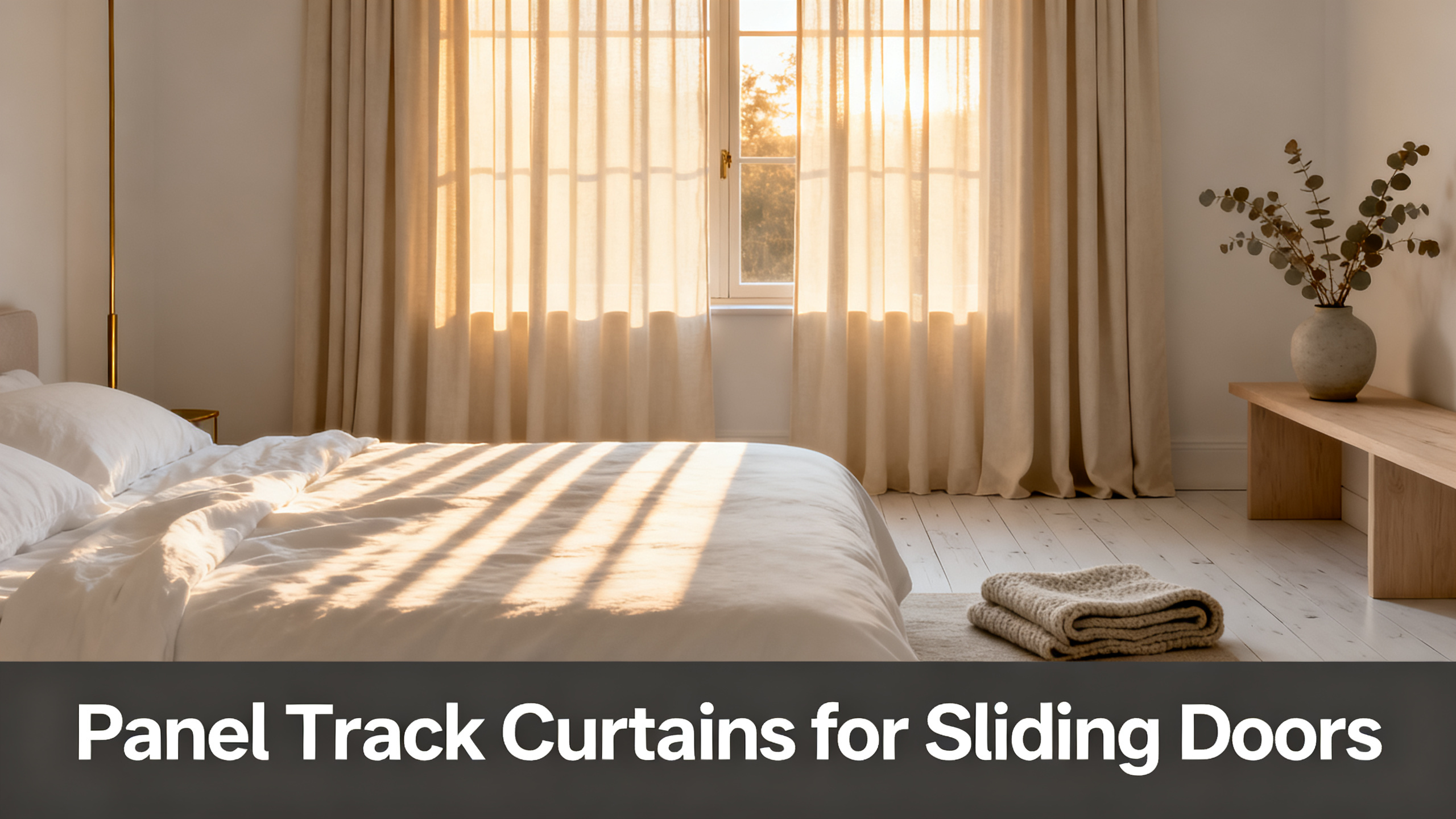 Panel Track Curtains for Sliding Doors
