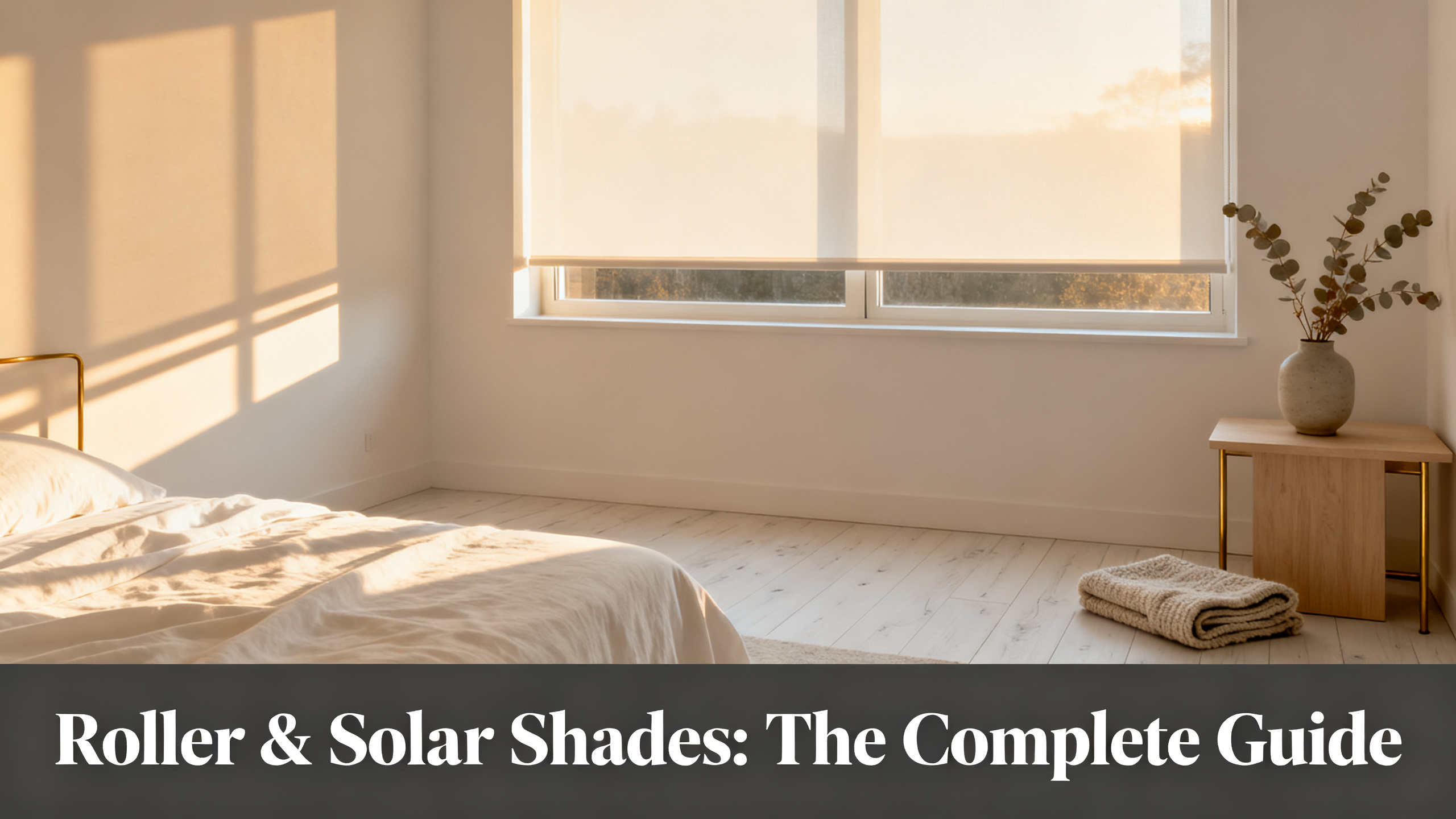 Roller & Solar Shades: The Complete Guide