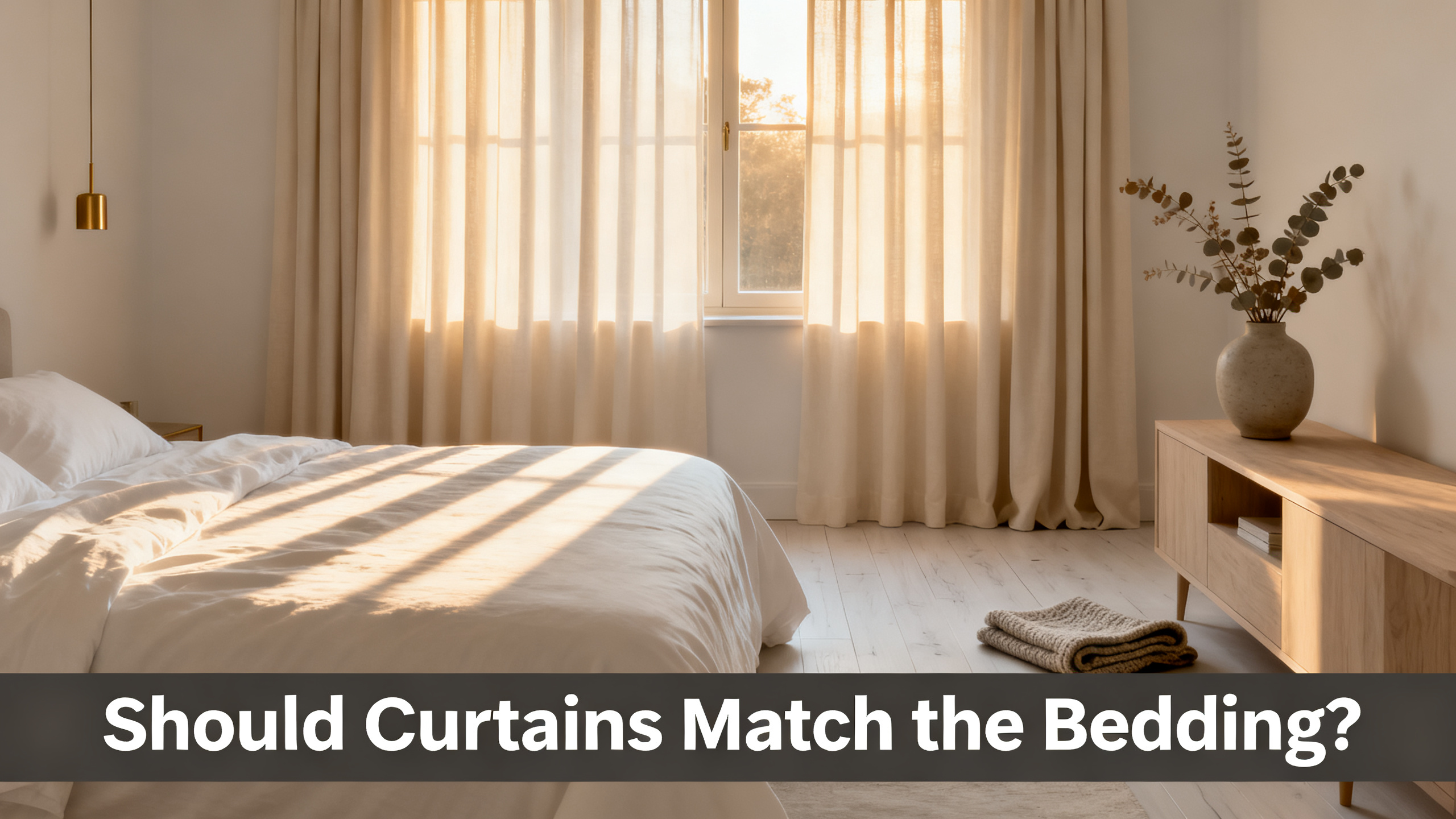 Should Curtains Match the Bedding?
