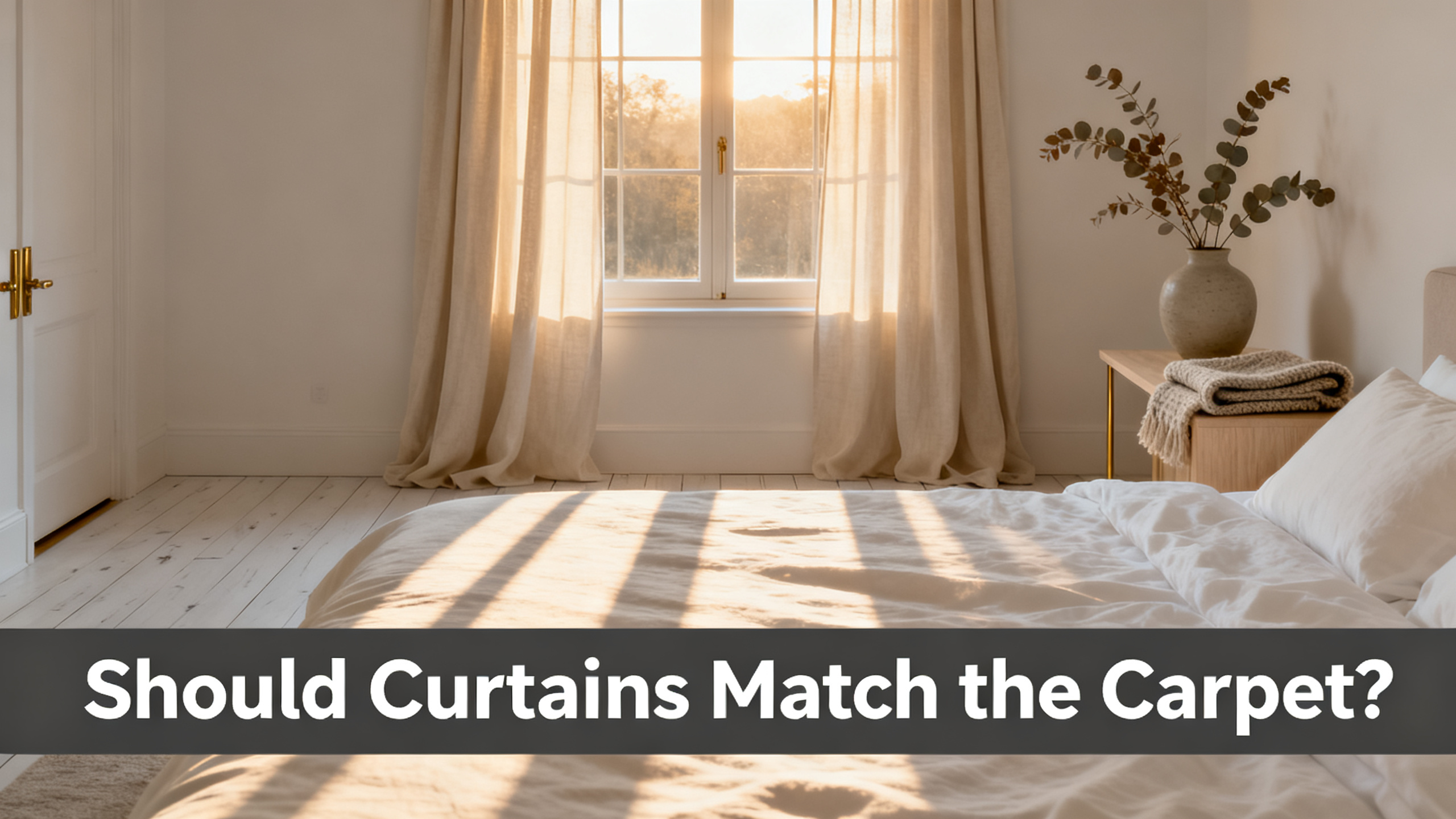 Should Curtains Match the Carpet?