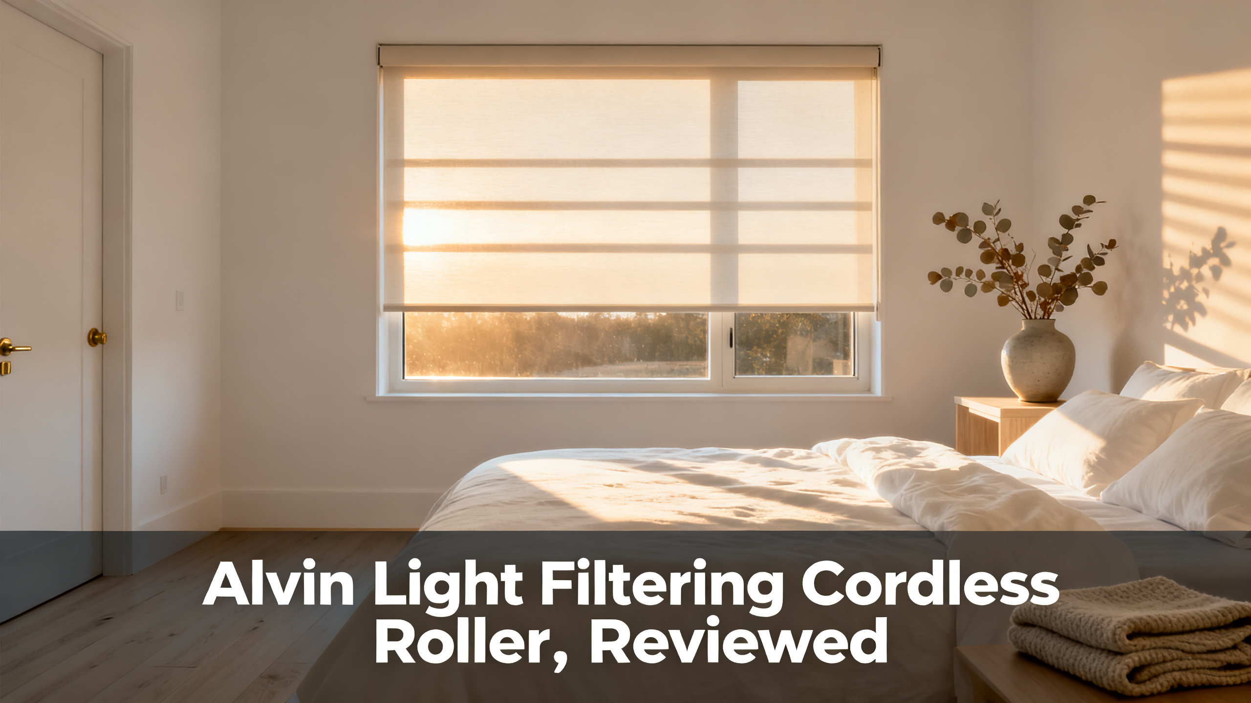 Alvin Light Filtering Cordless Roller, Reviewed