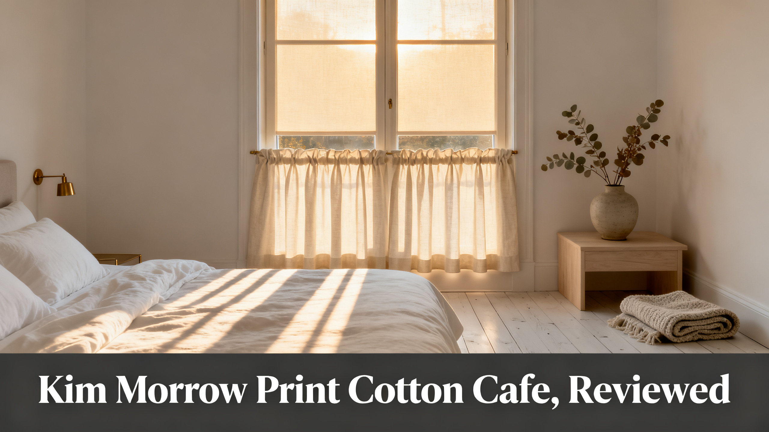 Kim Morrow Print Cotton Cafe, Reviewed