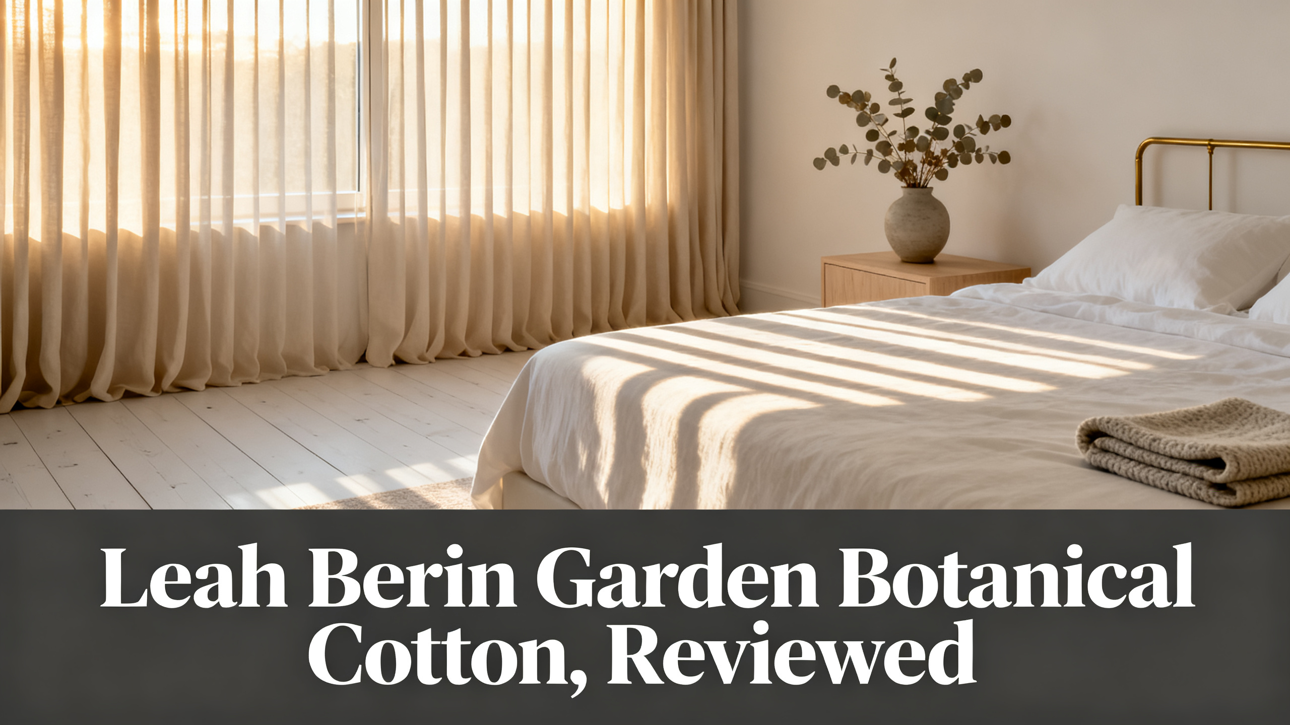Leah Berin Garden Botanical Cotton, Reviewed